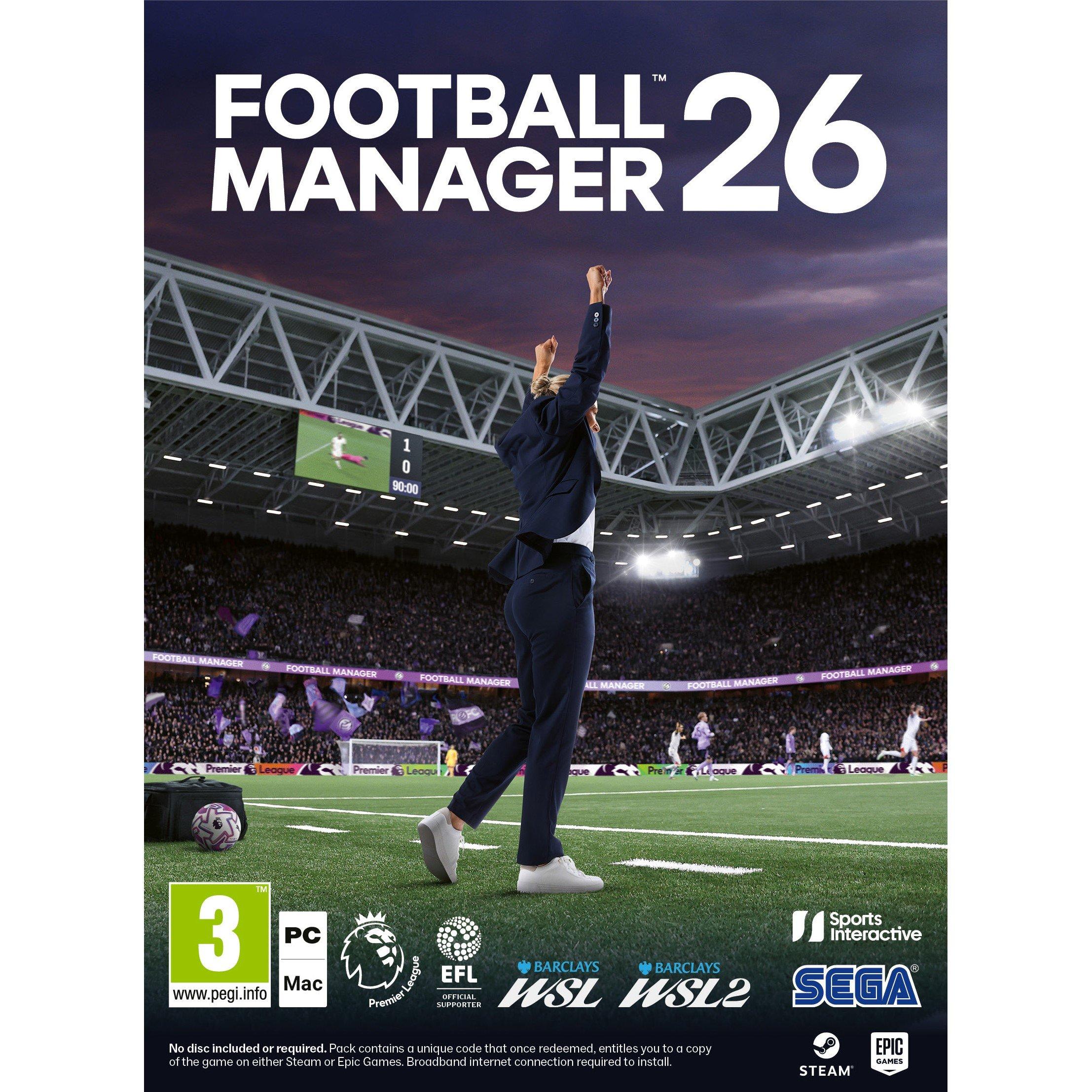 Sega  Plaion Football Manager 26 - Pc