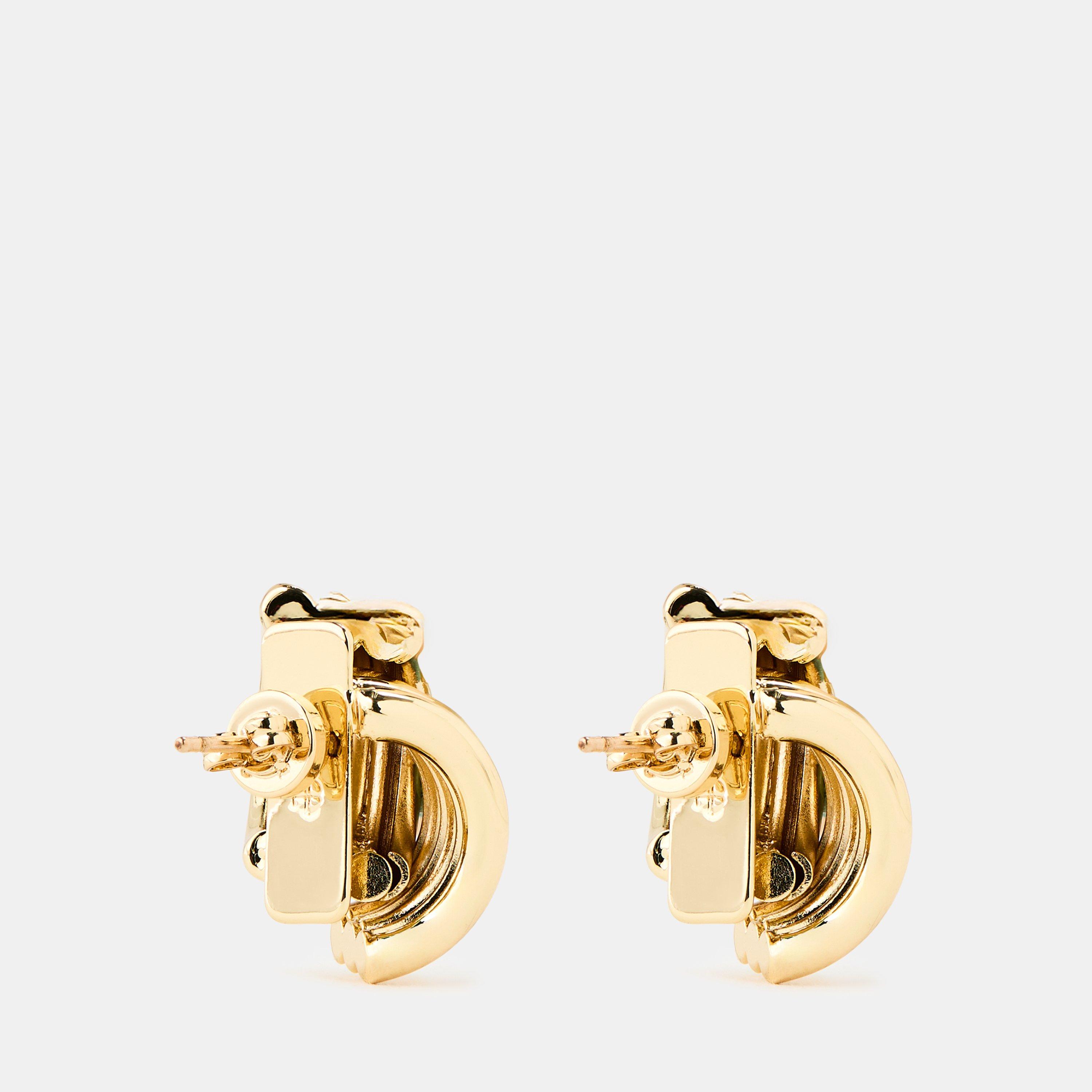  Gold - Anine Bing - Anine Rbbd Earrings Ld99 - 2