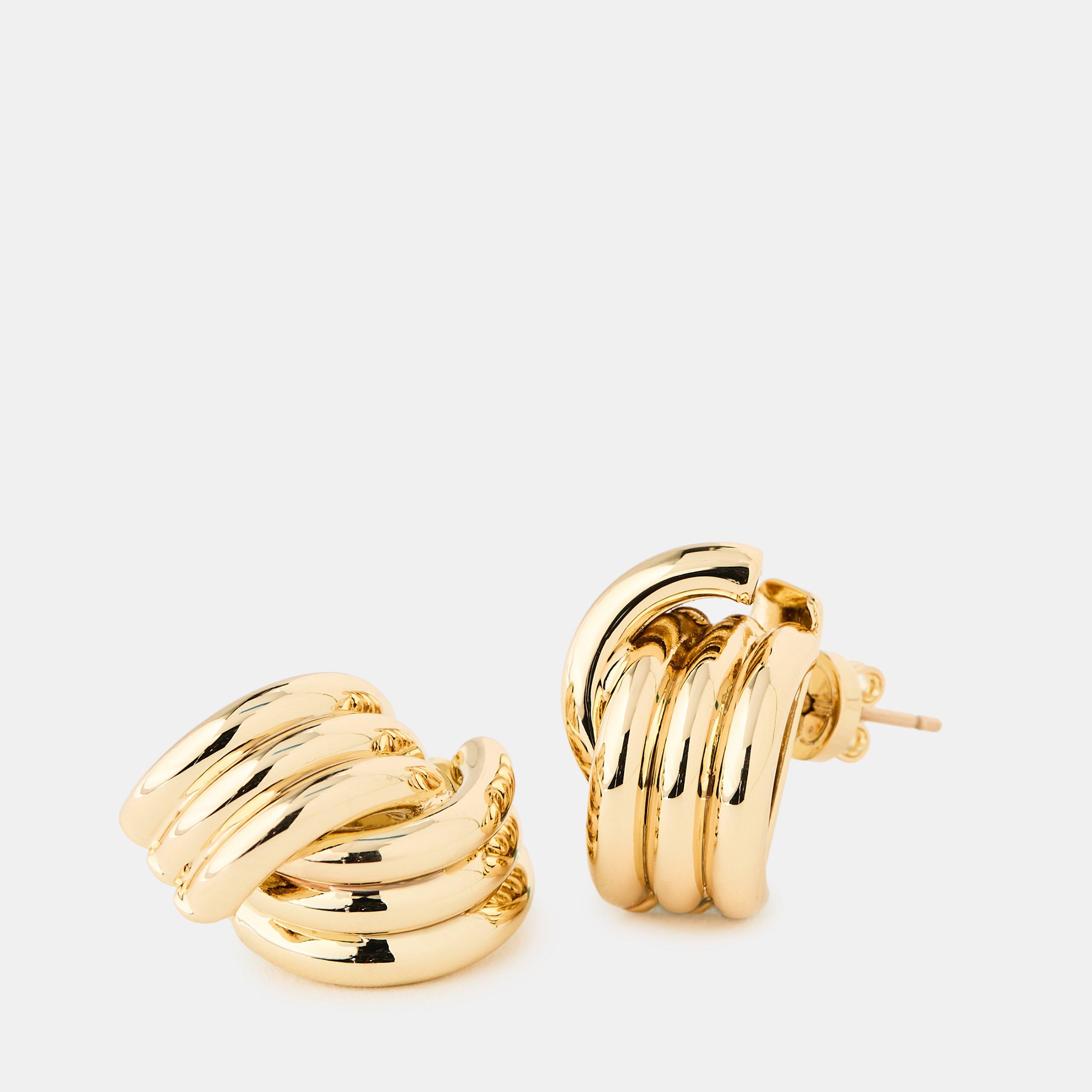  Gold - Anine Bing - Anine Rbbd Earrings Ld99 - 3