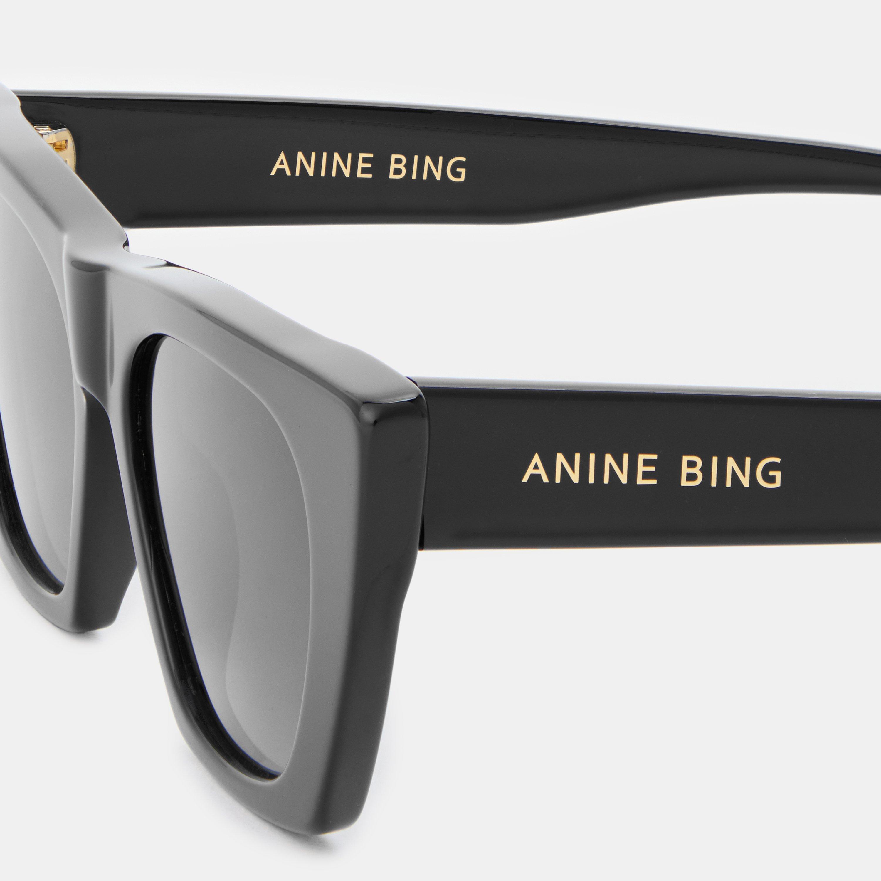  Black - Anine Bing - Womens Paris Sunglasses - 3
