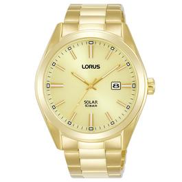 Lorus Solar Gold Bracelet Watch