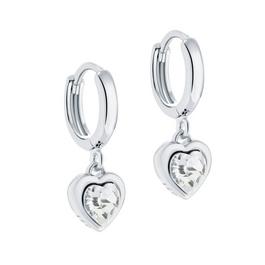 Ted Baker Hanniy Crystal Heart Huggie Earrings