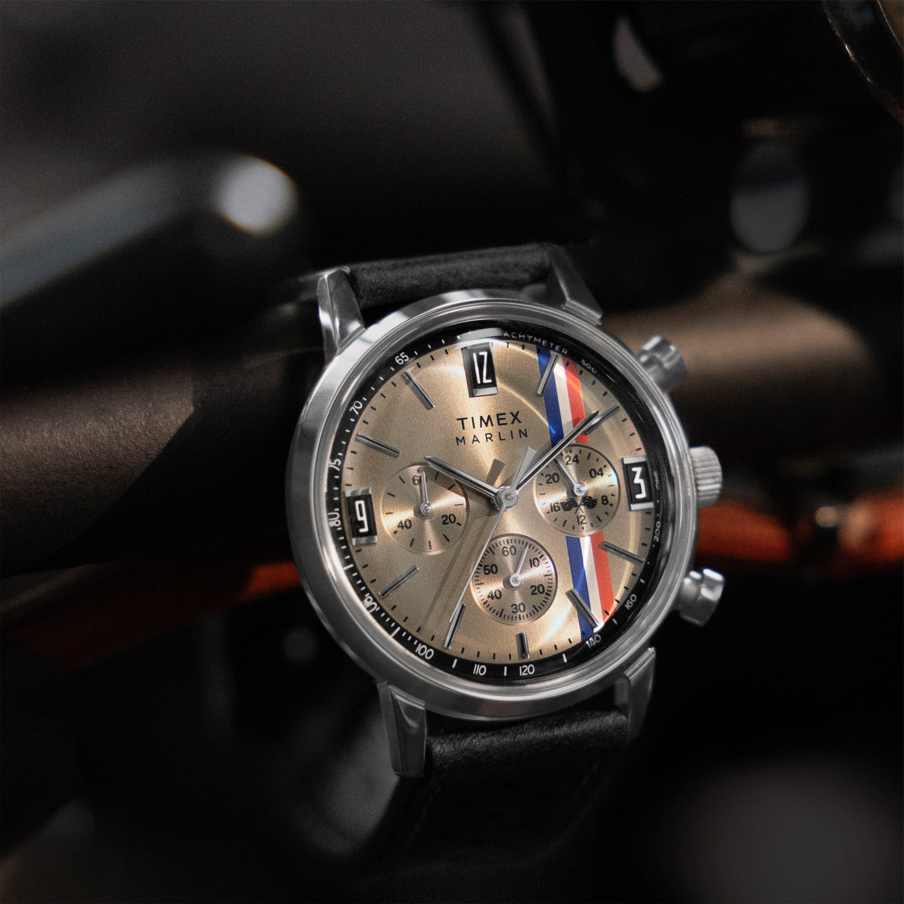 Silver - Timex - Timex L  Marlin  Sn00 - 3