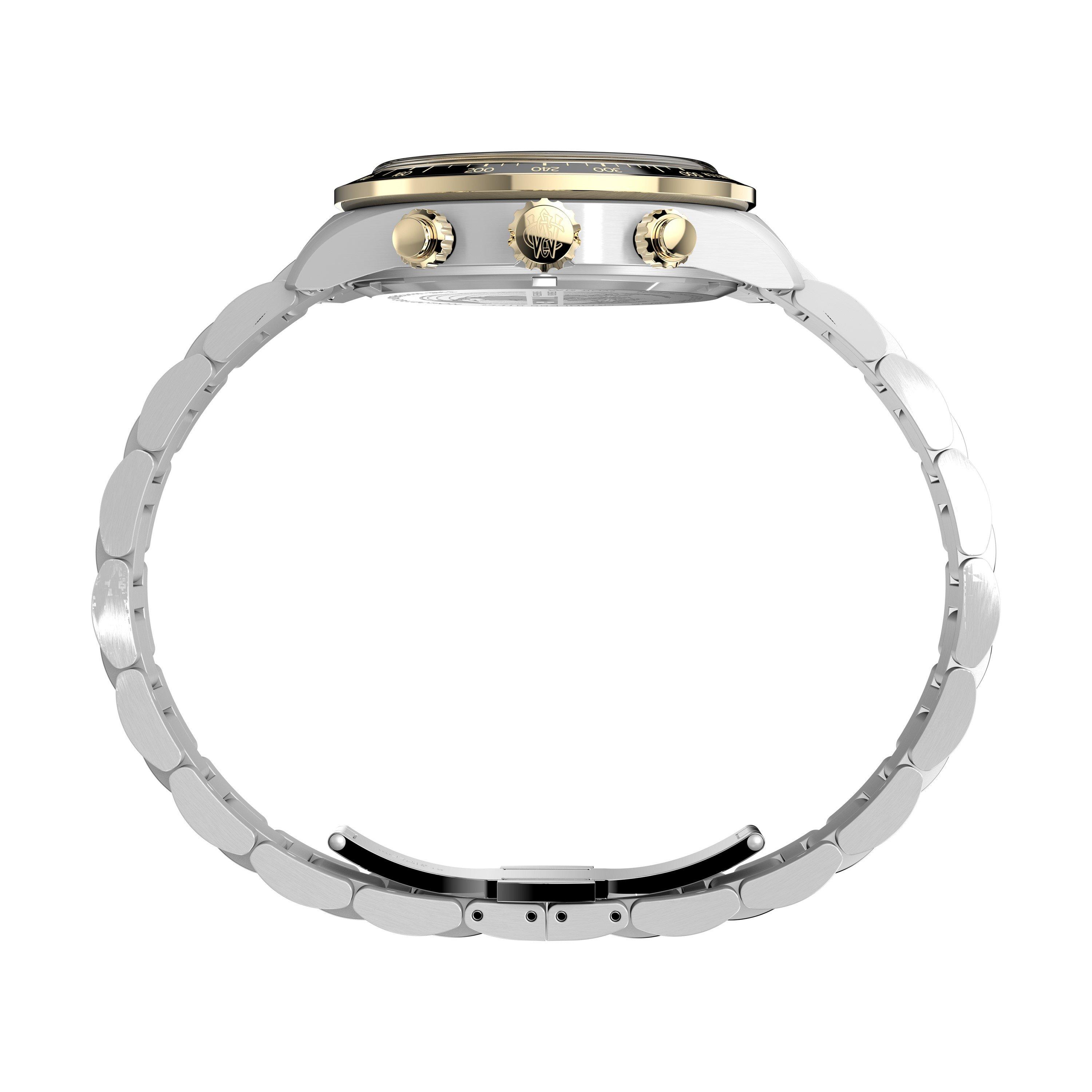 Black/Silver - Timex - Men's L Waterbury Quartz Watch - 5