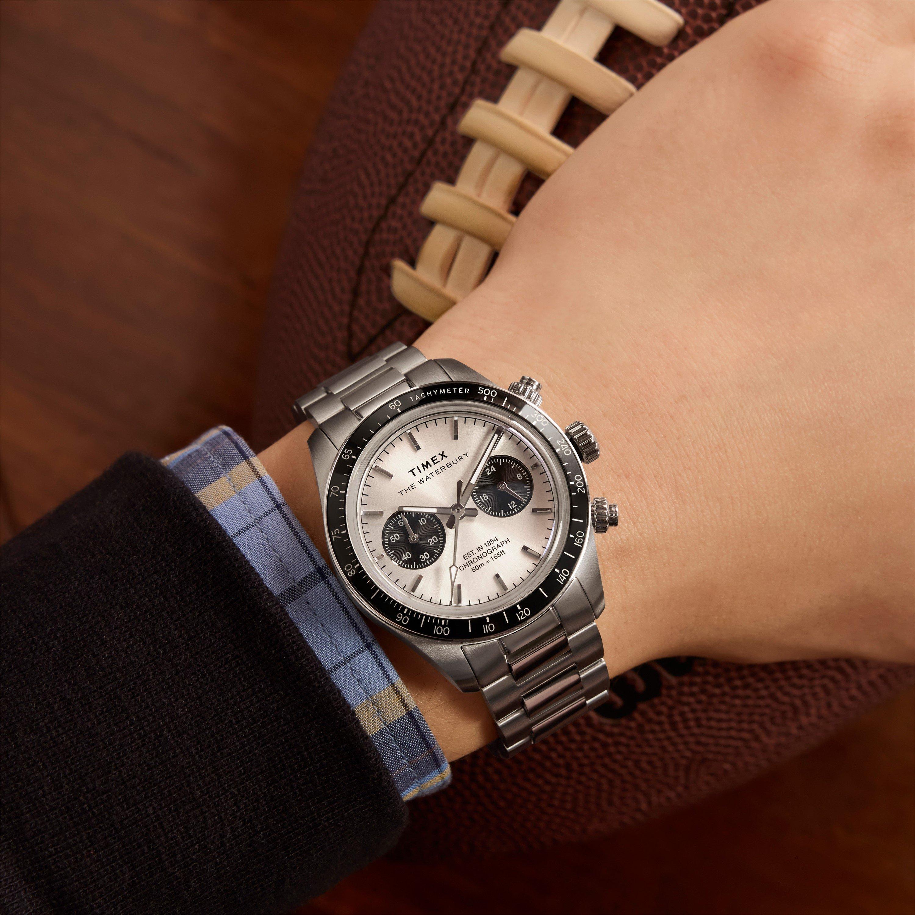 Silver - Timex - Men's L Waterbury Quartz Watch - 2