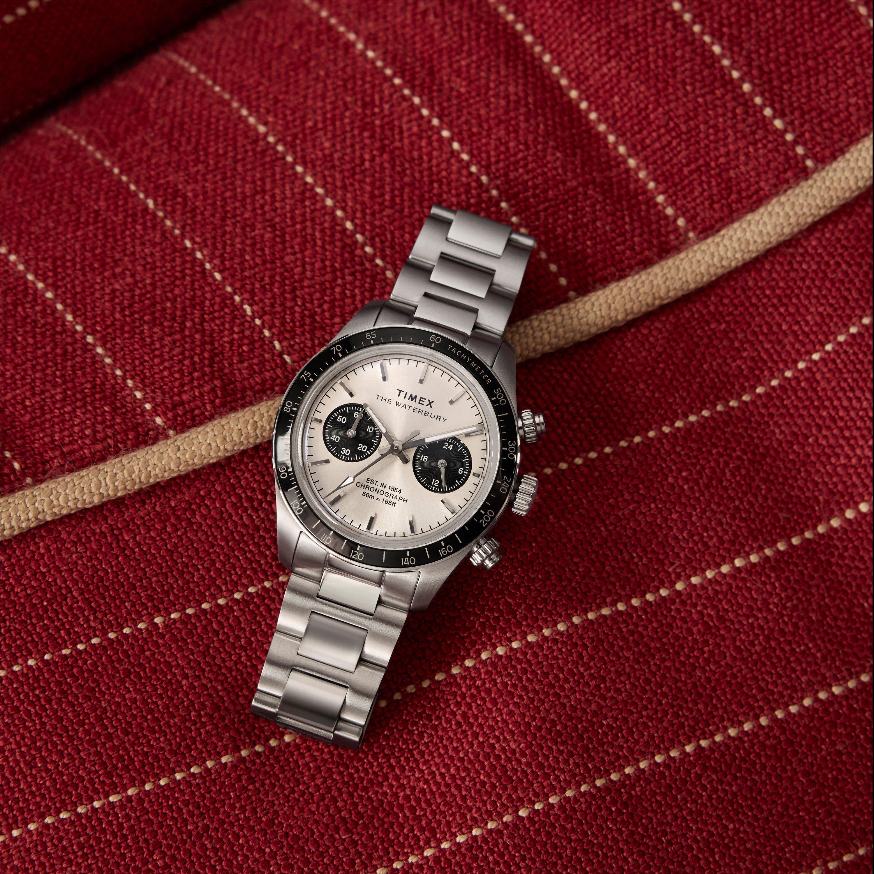 Silver - Timex - Men's L Waterbury Quartz Watch - 3