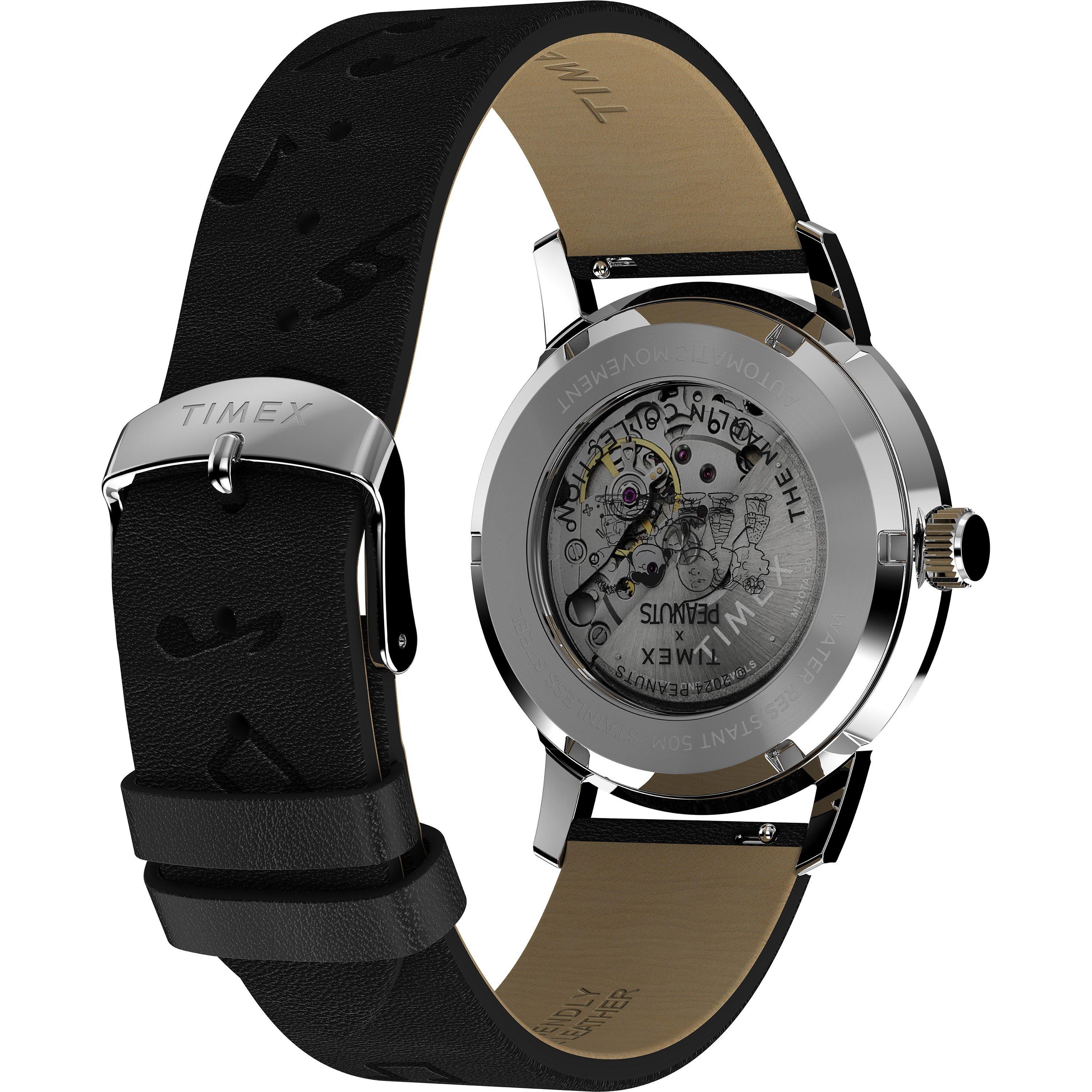 Silver/Black - Timex - Timex x Peanuts - 5