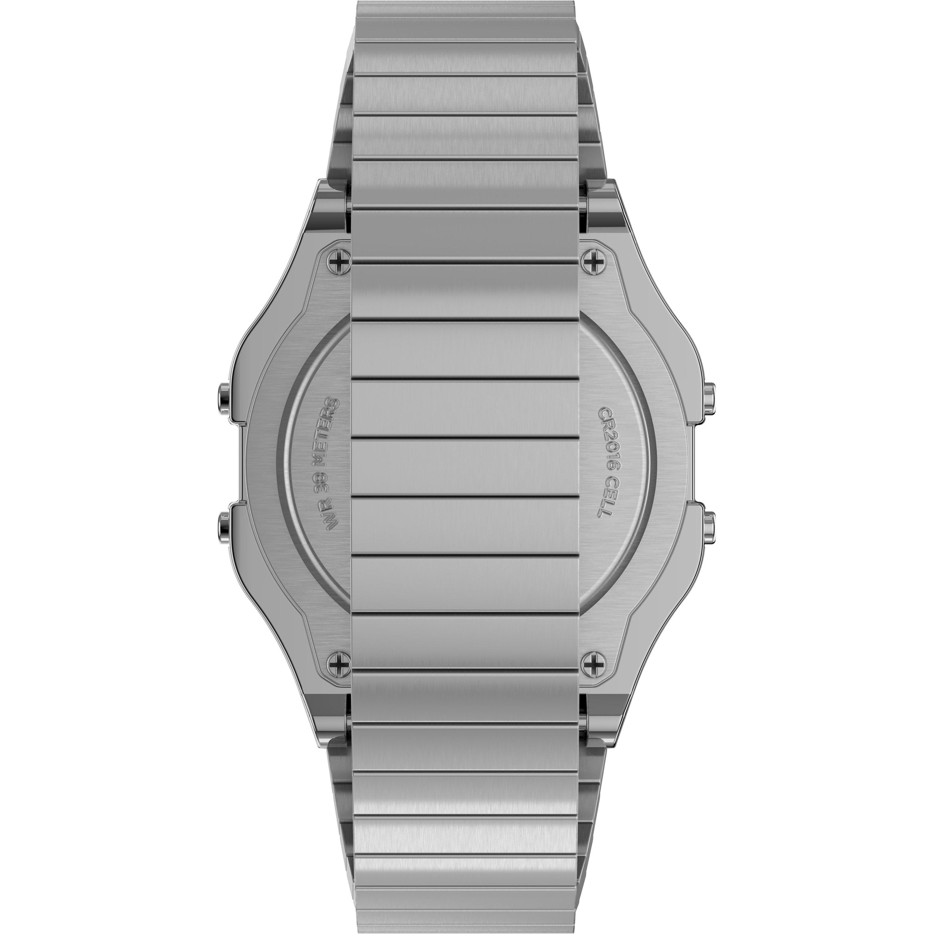 Silver - Timex - Classic T80 Digital Watch - 3