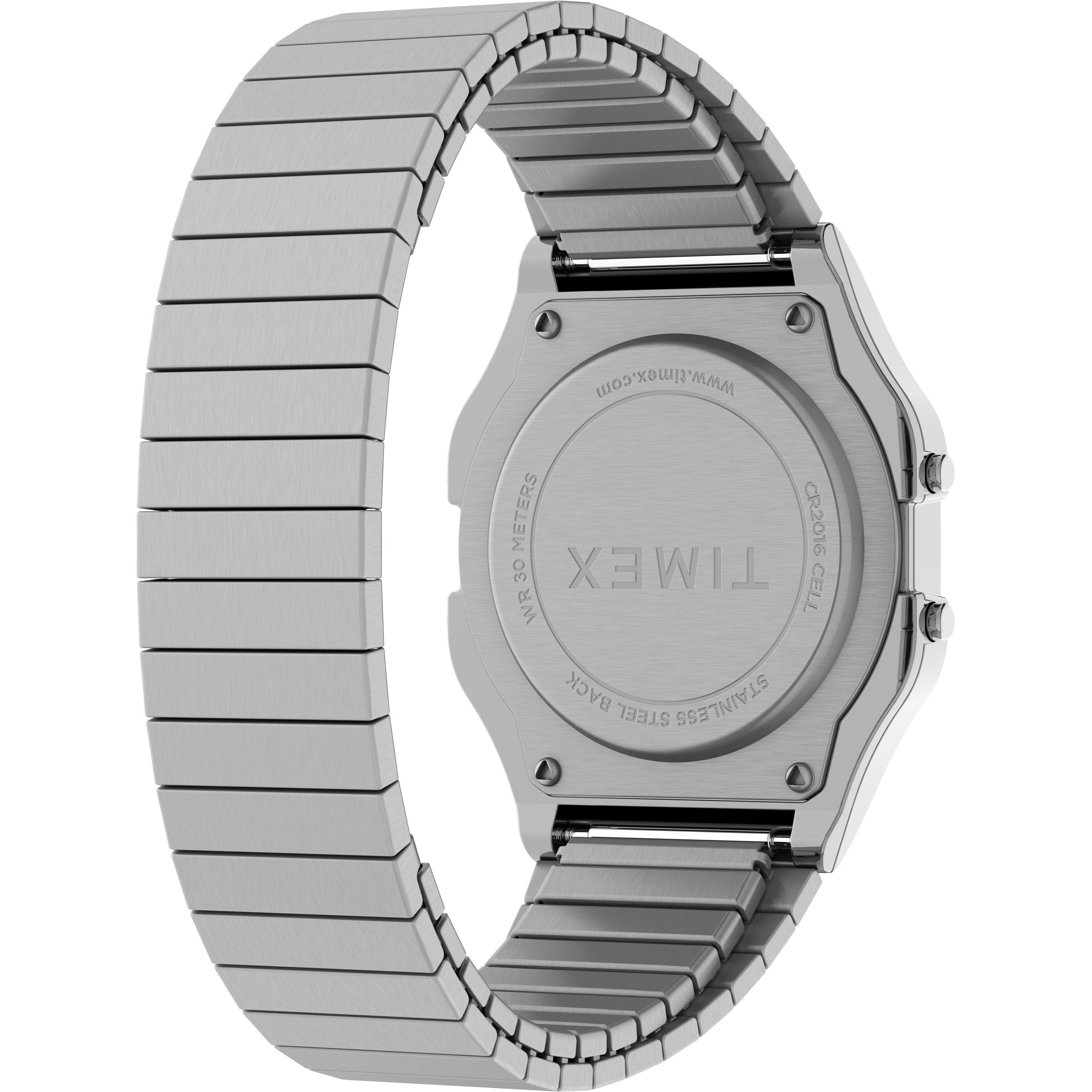 Silver - Timex - Classic T80 Digital Watch - 5