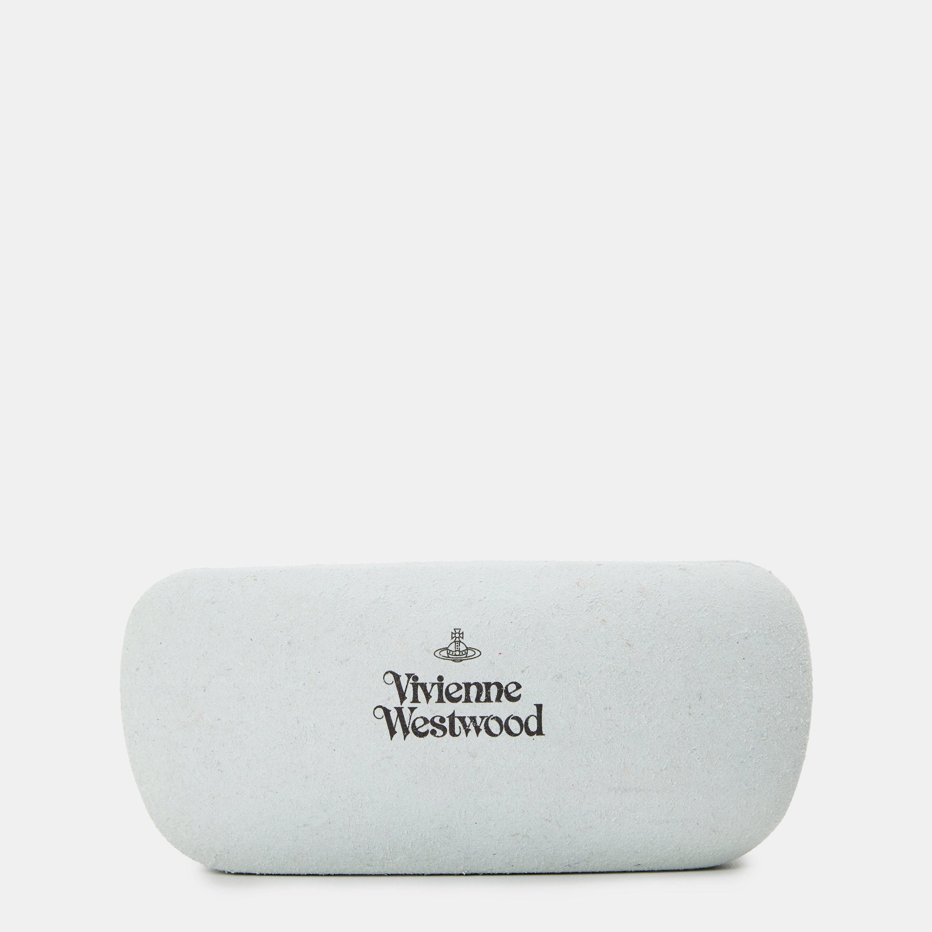 Champagne/Peach - Vivienne Westwood - Women's Viv Athalia Oversized Sunglasses - 4