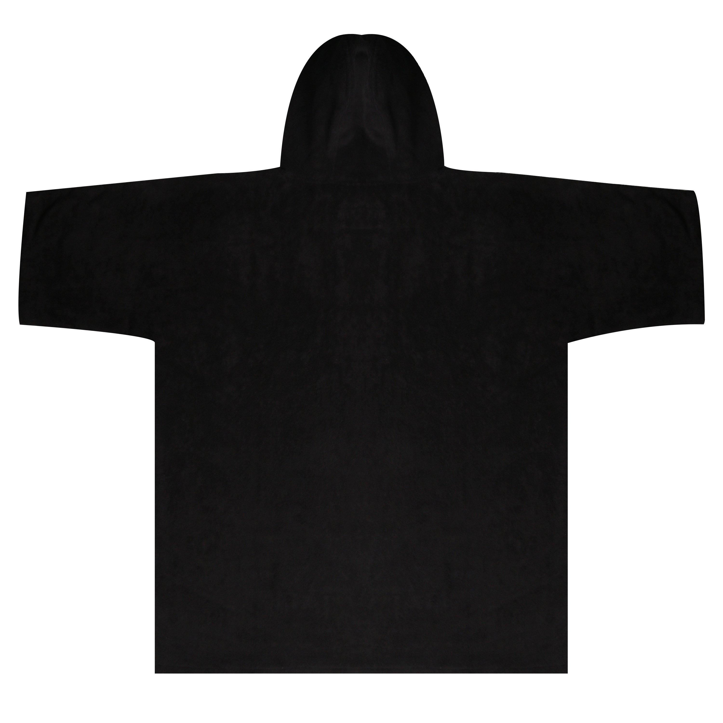 Black - Gul - Adults Swimming Towel Poncho - 2