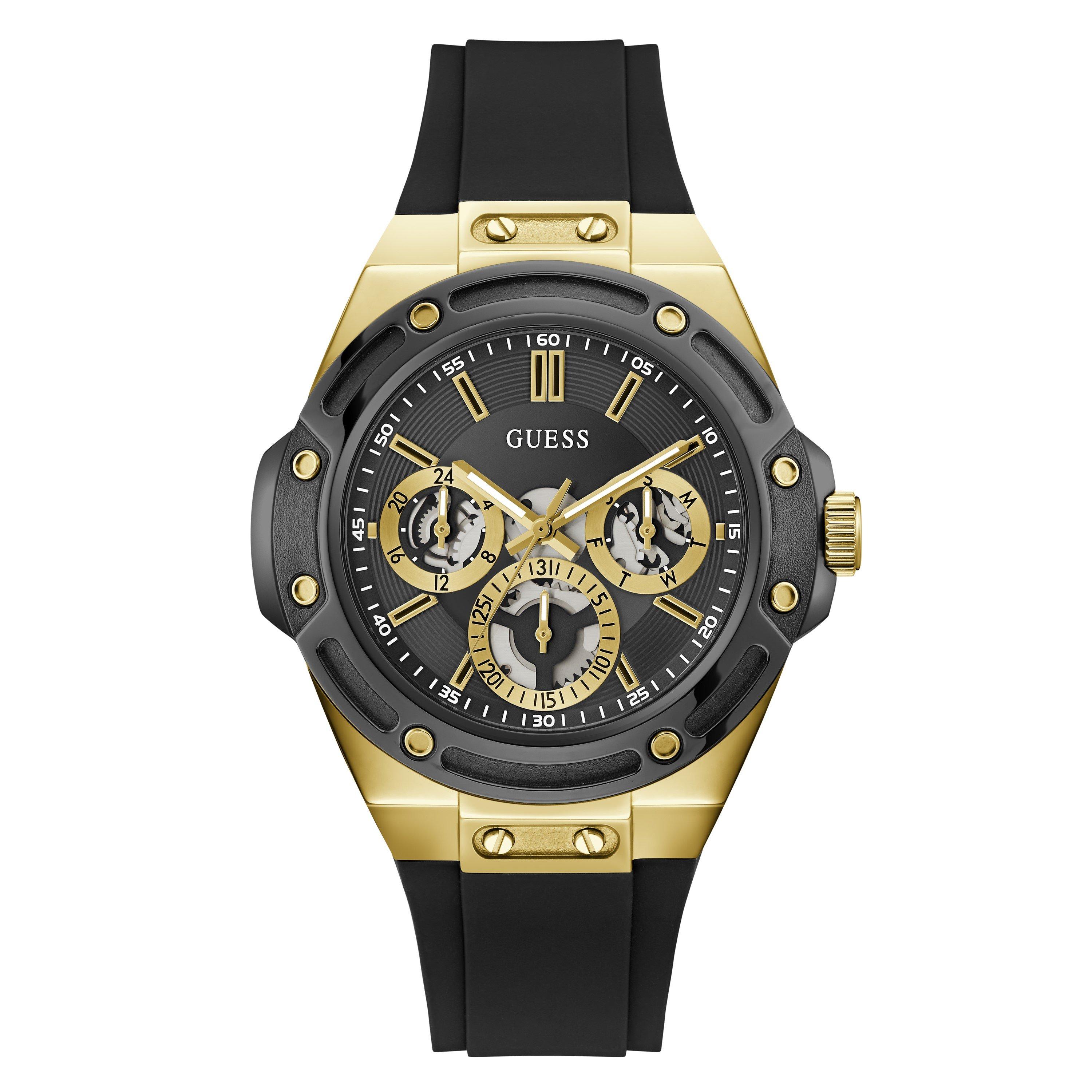Black/Gold - Guess - GesJwl Carver Watch Sn71 - 1