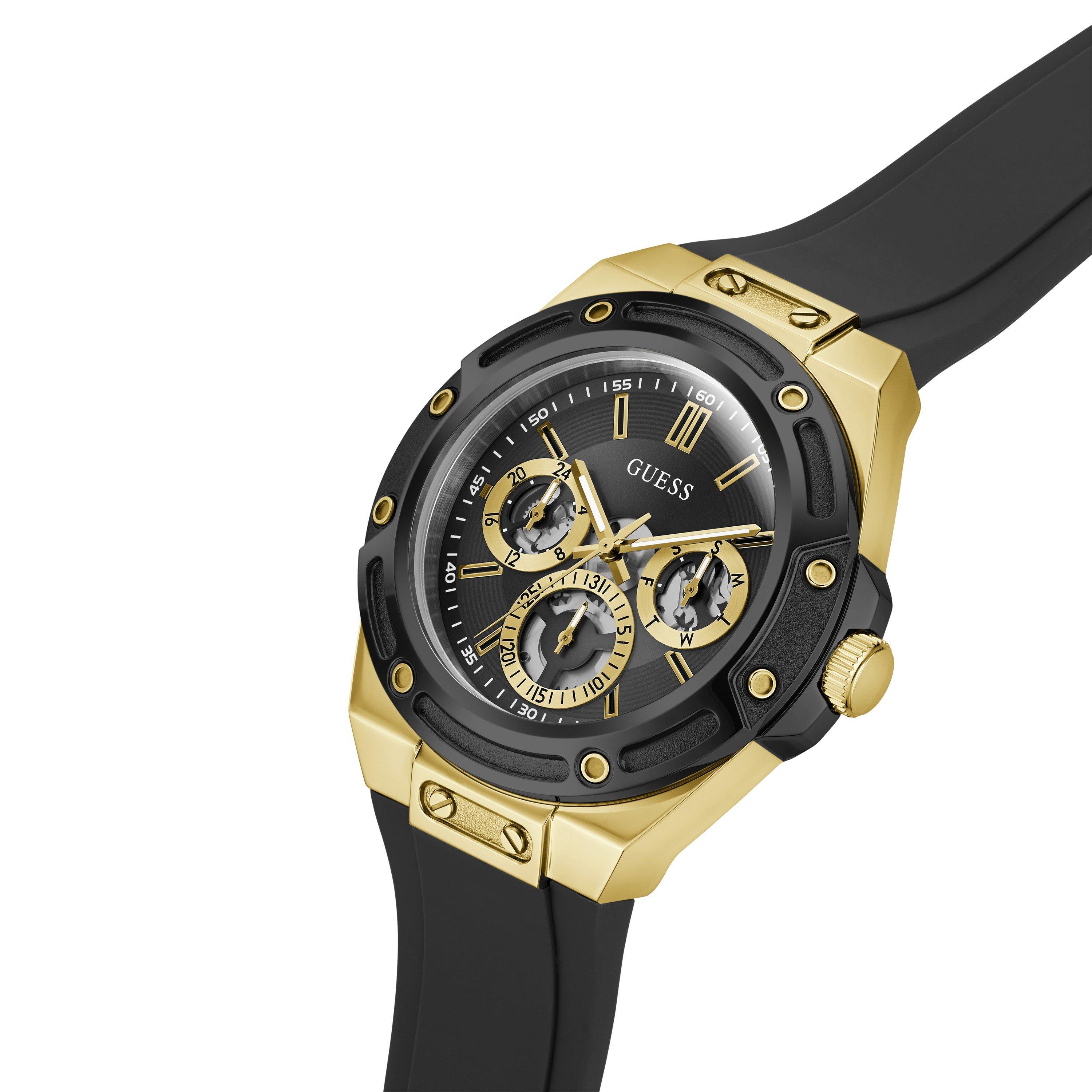 Black/Gold - Guess - GesJwl Carver Watch Sn71 - 4