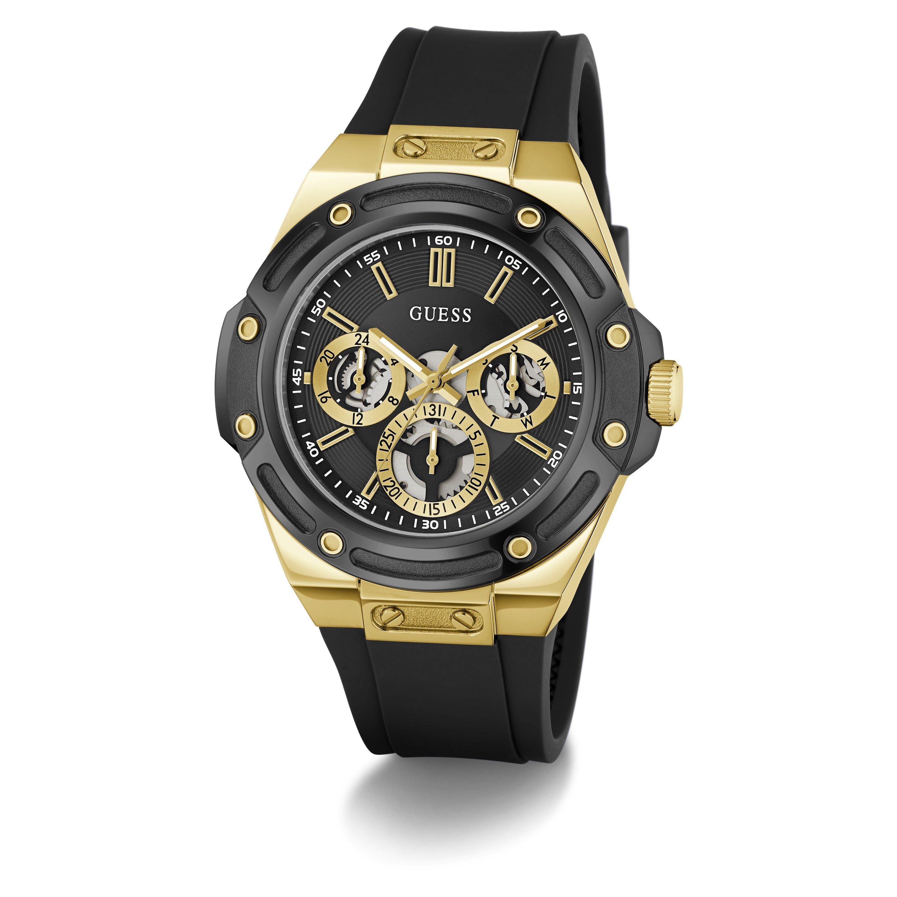 Black/Gold - Guess - GesJwl Carver Watch Sn71 - 5