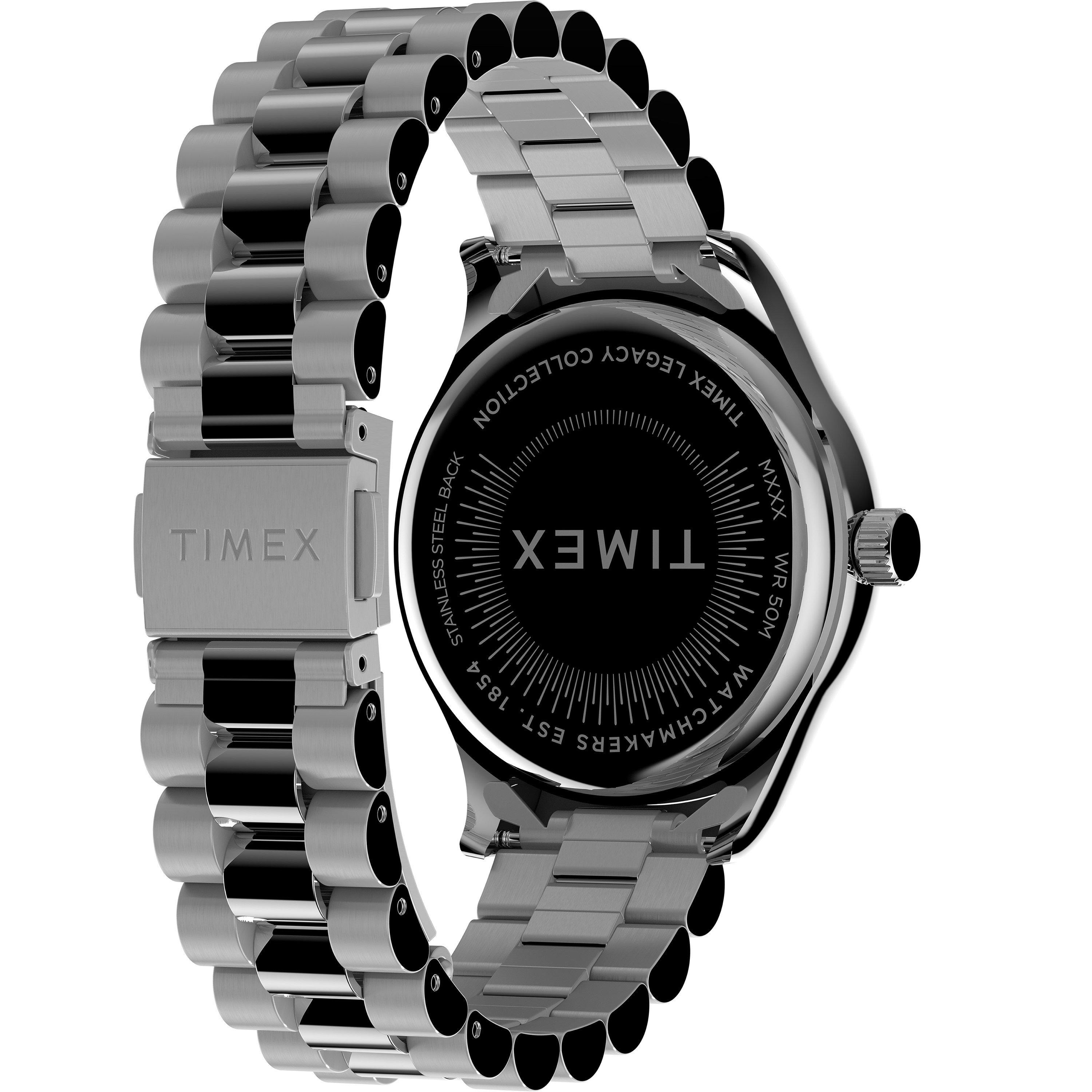 White/Silver - Timex - Women's Legacy Analogue Quartz Watch - 5