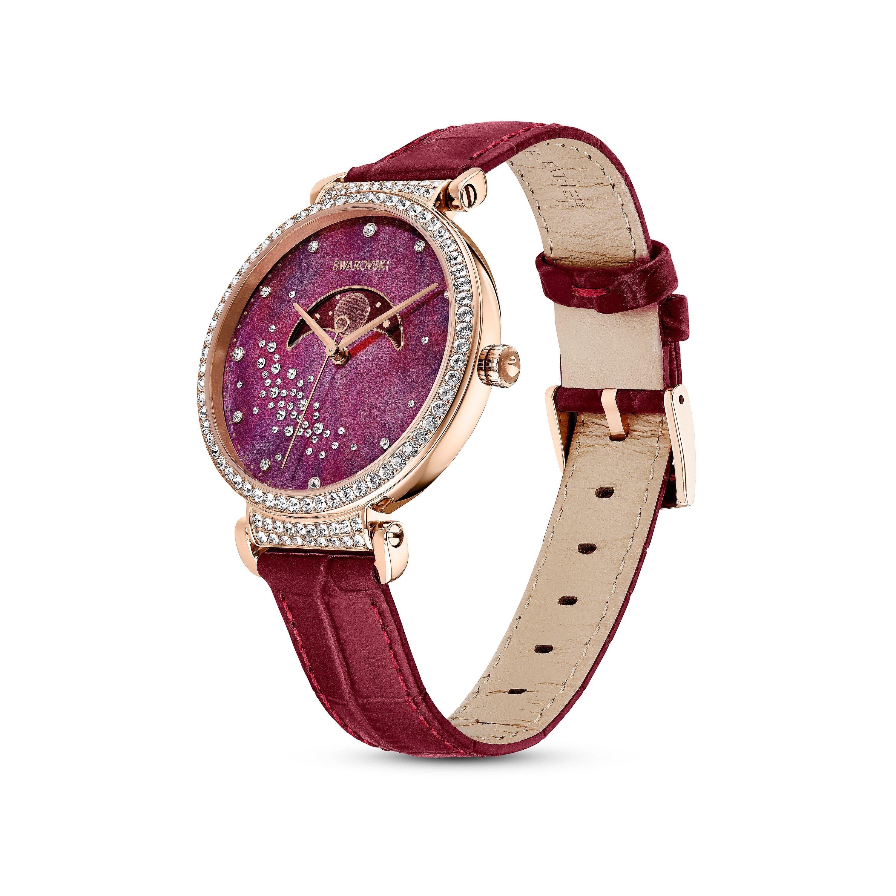 Red - Swarovski - Women's Analogue Quartz Watch - 2