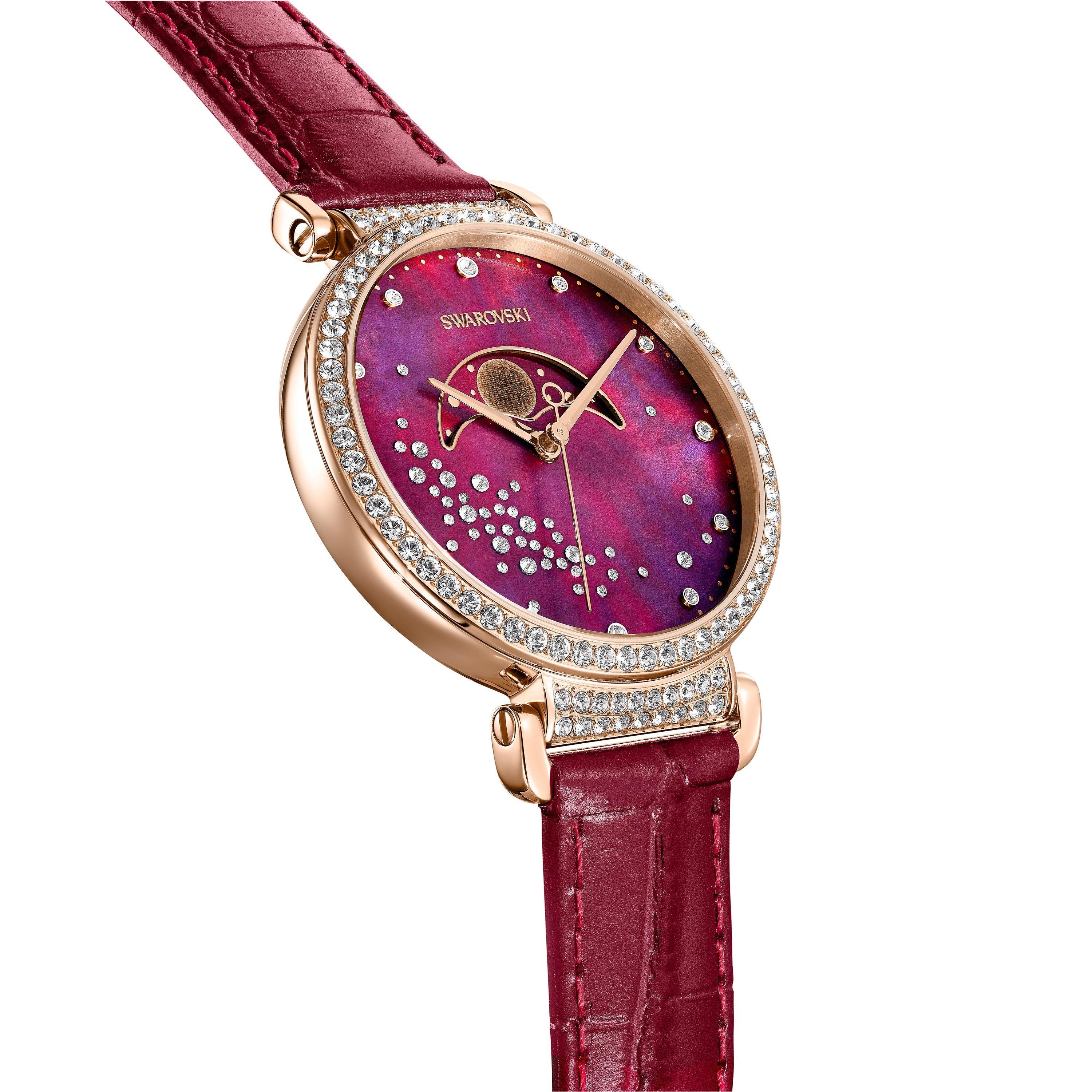 Red - Swarovski - Women's Analogue Quartz Watch - 6