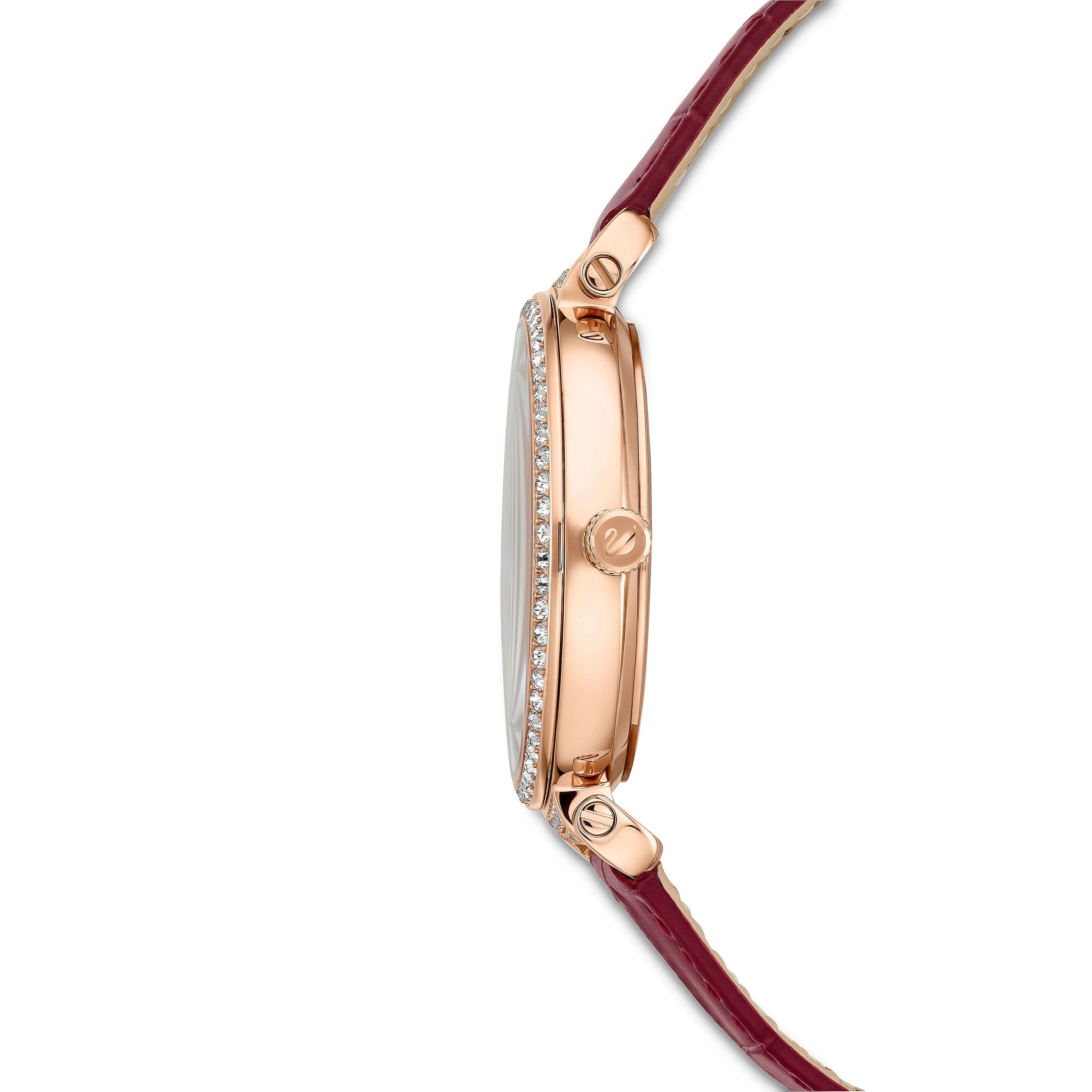 Red - Swarovski - Women's Analogue Quartz Watch - 8