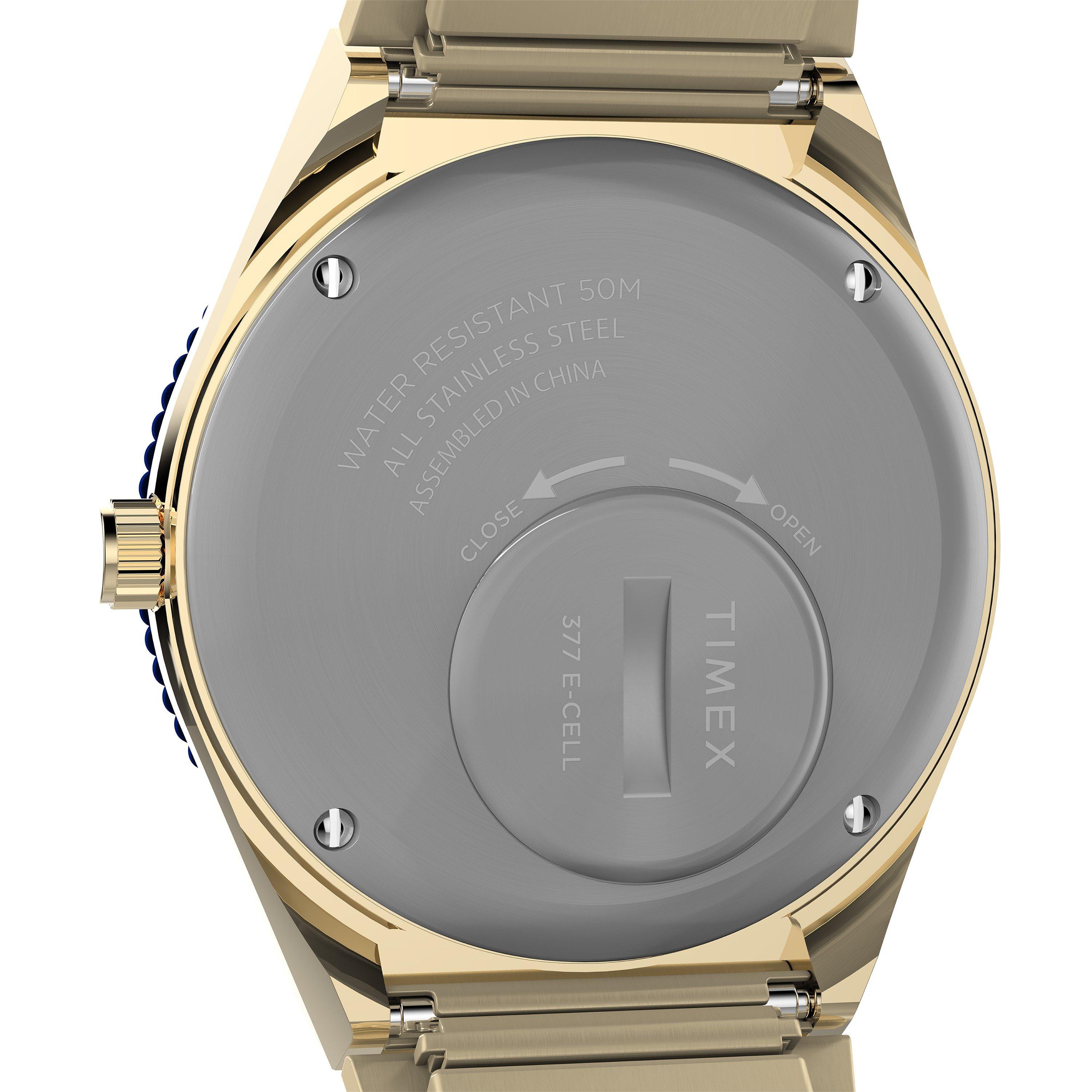 Blau/Gold - Timex - Women's Analogue Quartz Watch - 4