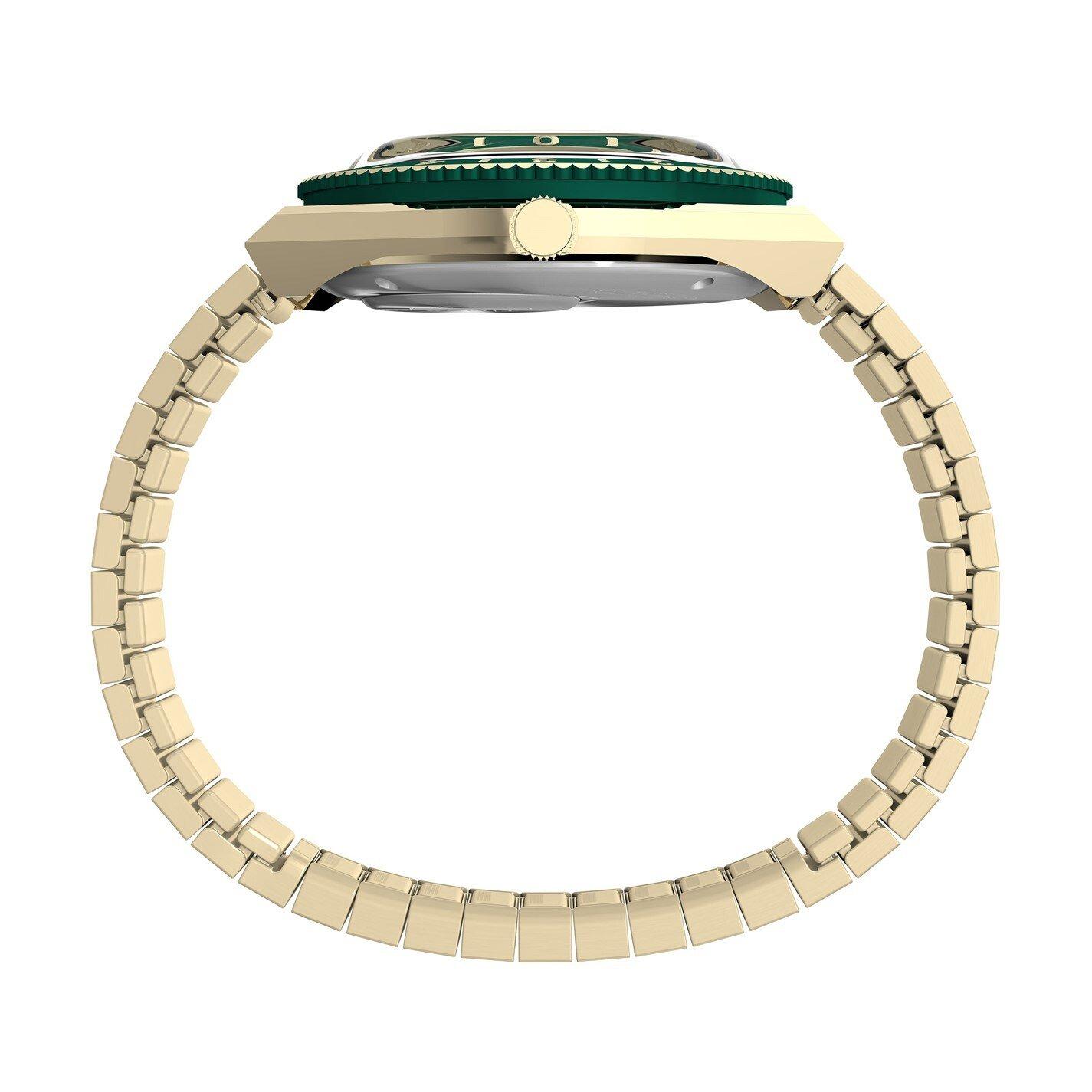 Green/Gold - Timex - Women's Analogue Quartz Watch - 2