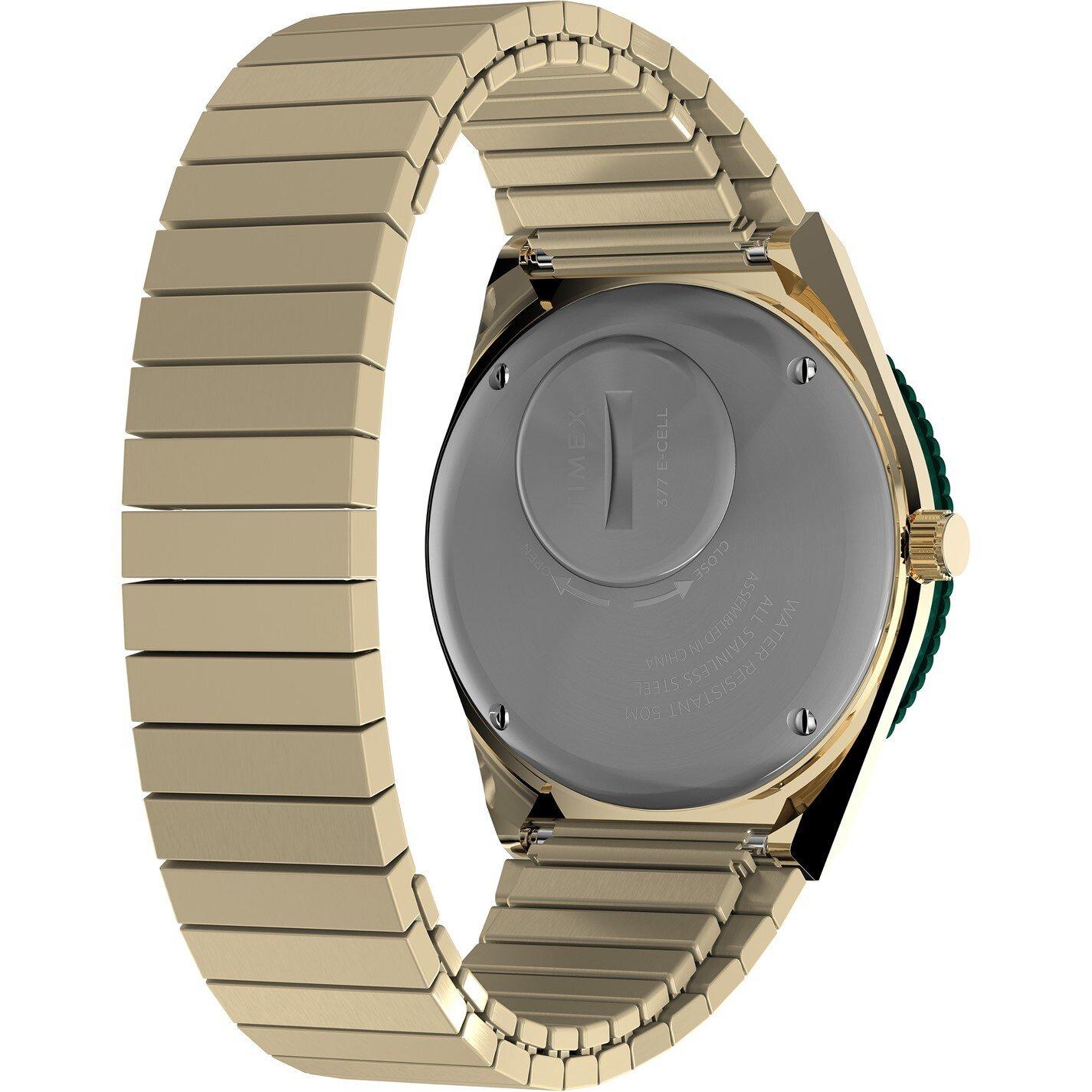 Green/Gold - Timex - Women's Analogue Quartz Watch - 5