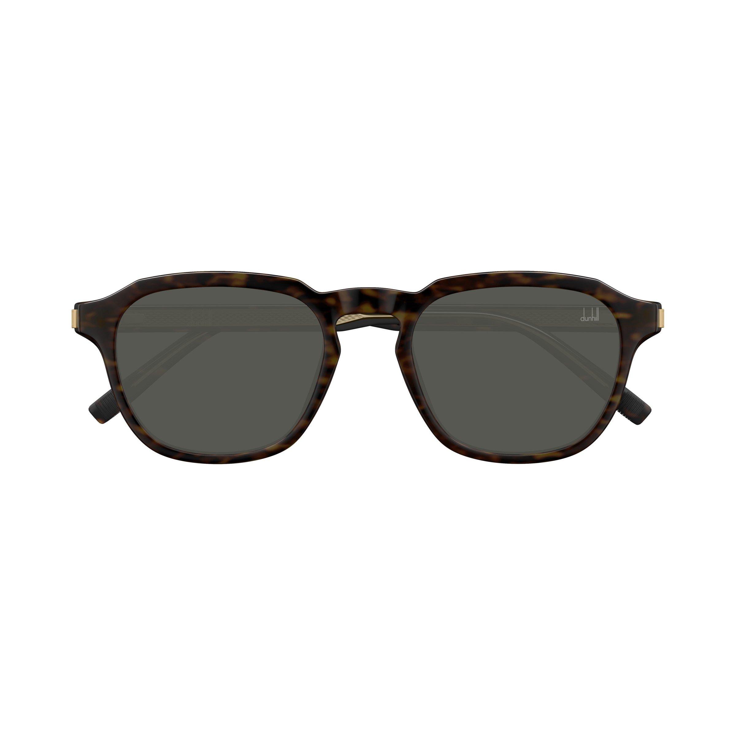 Havana/Grey - Dunhill Eyewear - Men's DU0082SA Round Sunglasses - 2