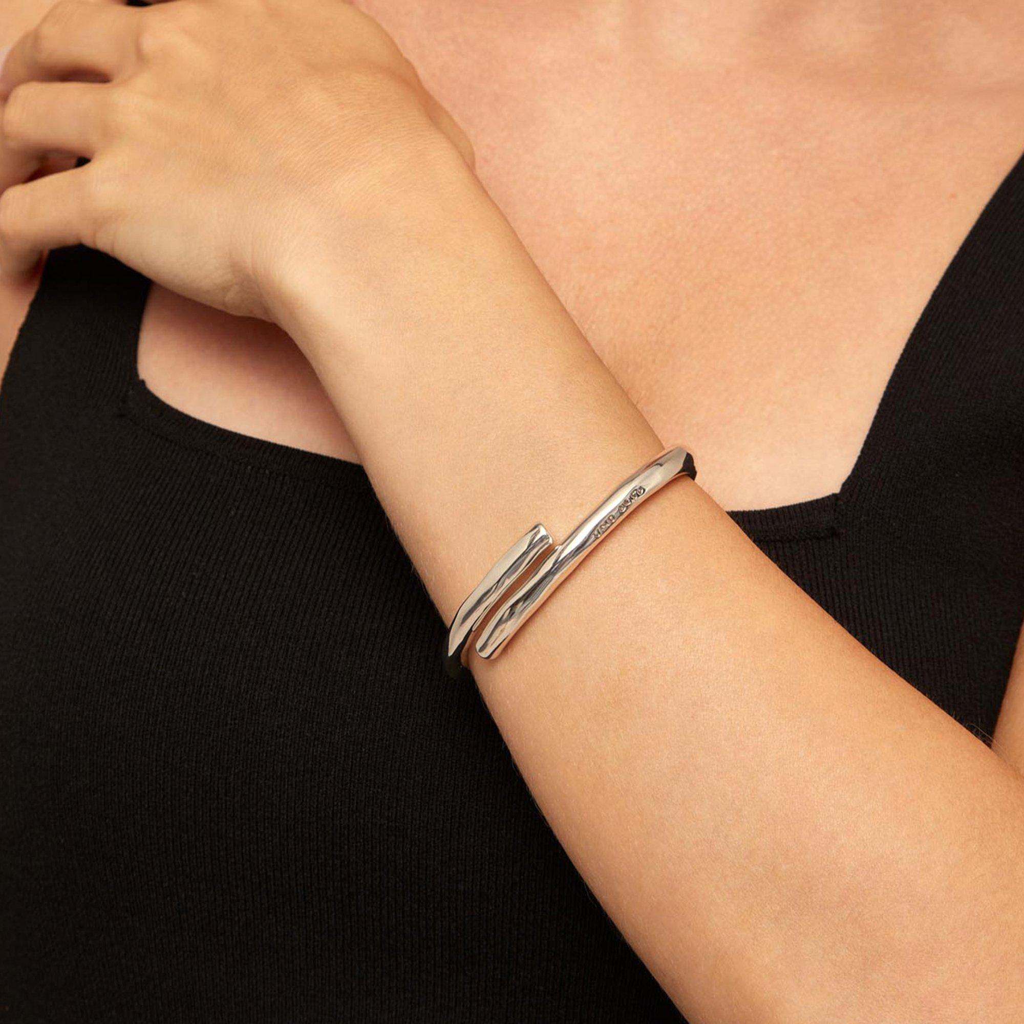 Zilver - UNOde50 - UNOde50 Sterling Silver-Plated Bracelet - 4