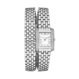 Michael Kors Emery Three Hand Stainless Steel Watch