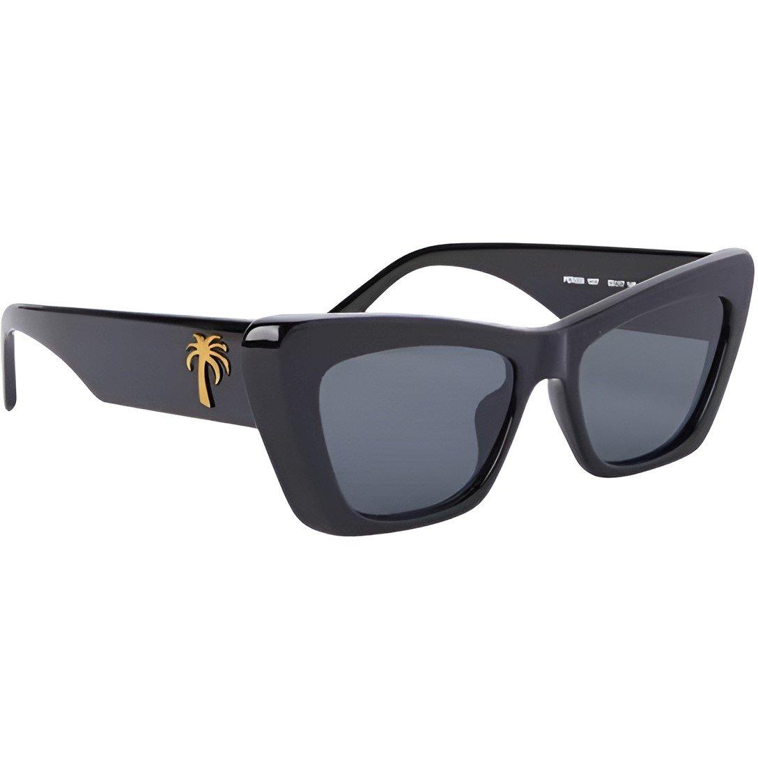 Black Dark Grey - Palm Angels - Men's Fairfield Rectangle Sunglasses - 2