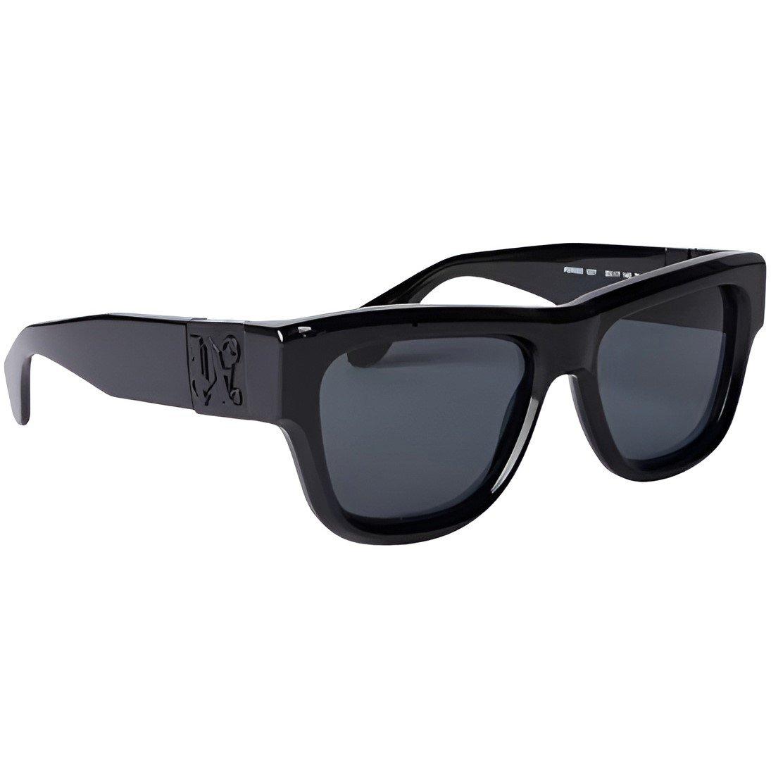 Black Mtt DGrey - Palm Angels - Men's Merrill Rectangle Sunglasses - 2