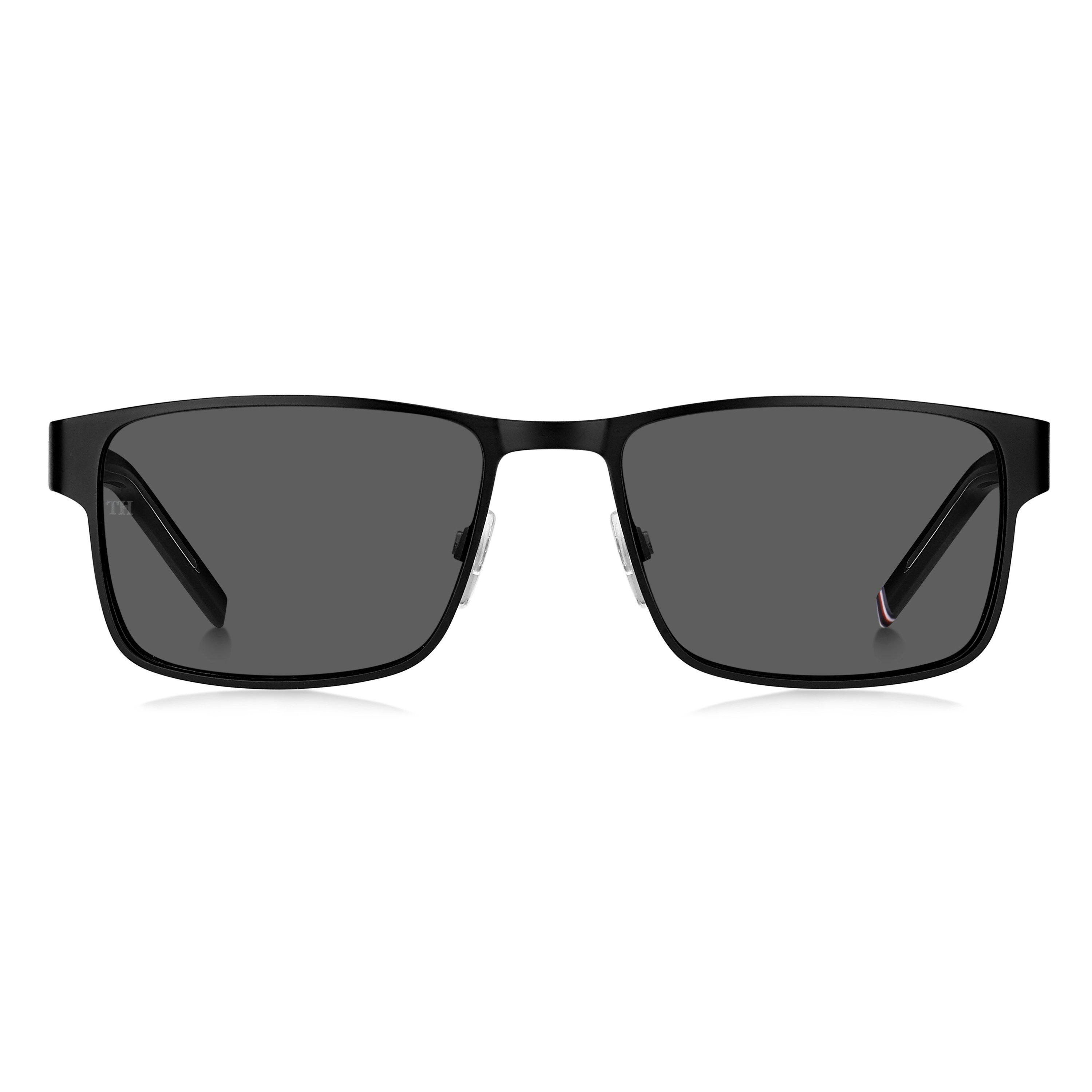 Matte black - Tommy Hilfiger - Hil Sun Rectangle Su Sn00 - 2