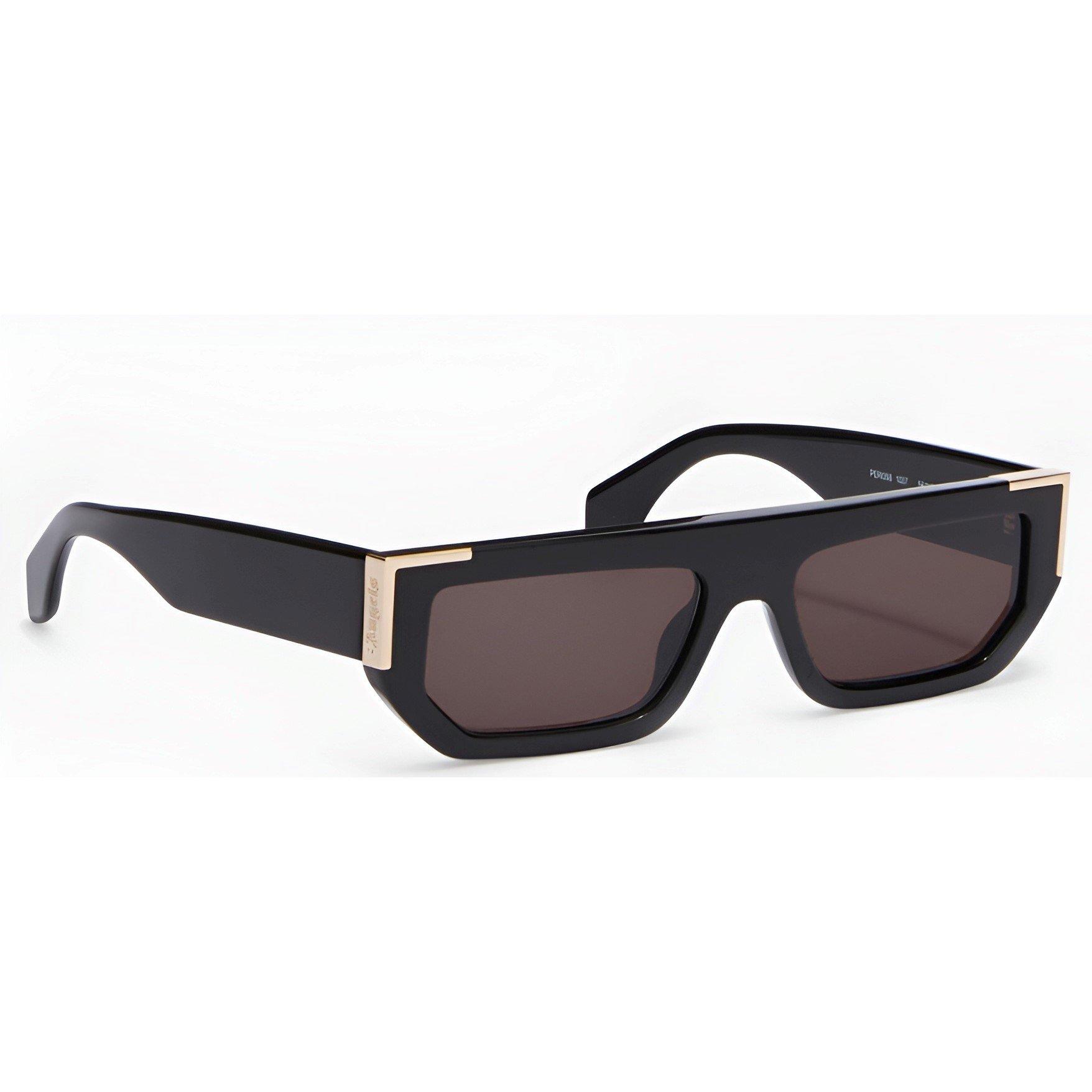 Black Dark Grey - Palm Angels - Men's Golden Rectangle Sunglasses - 1