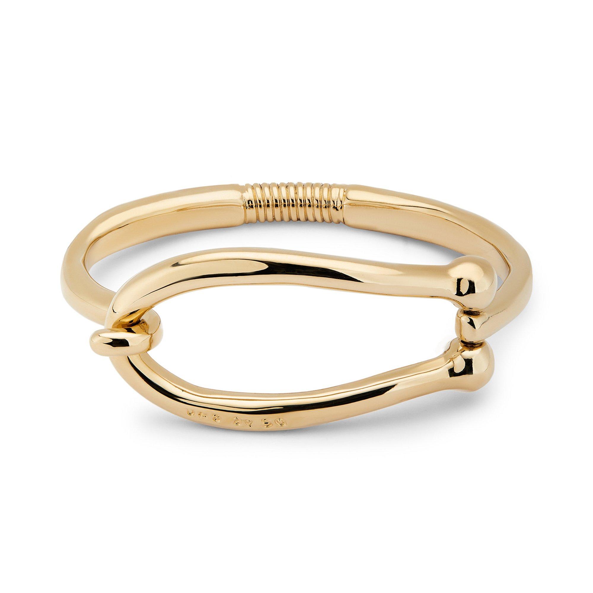 Unode50 18K -Plated Rigid Bracelet Gold Medium - Image 3