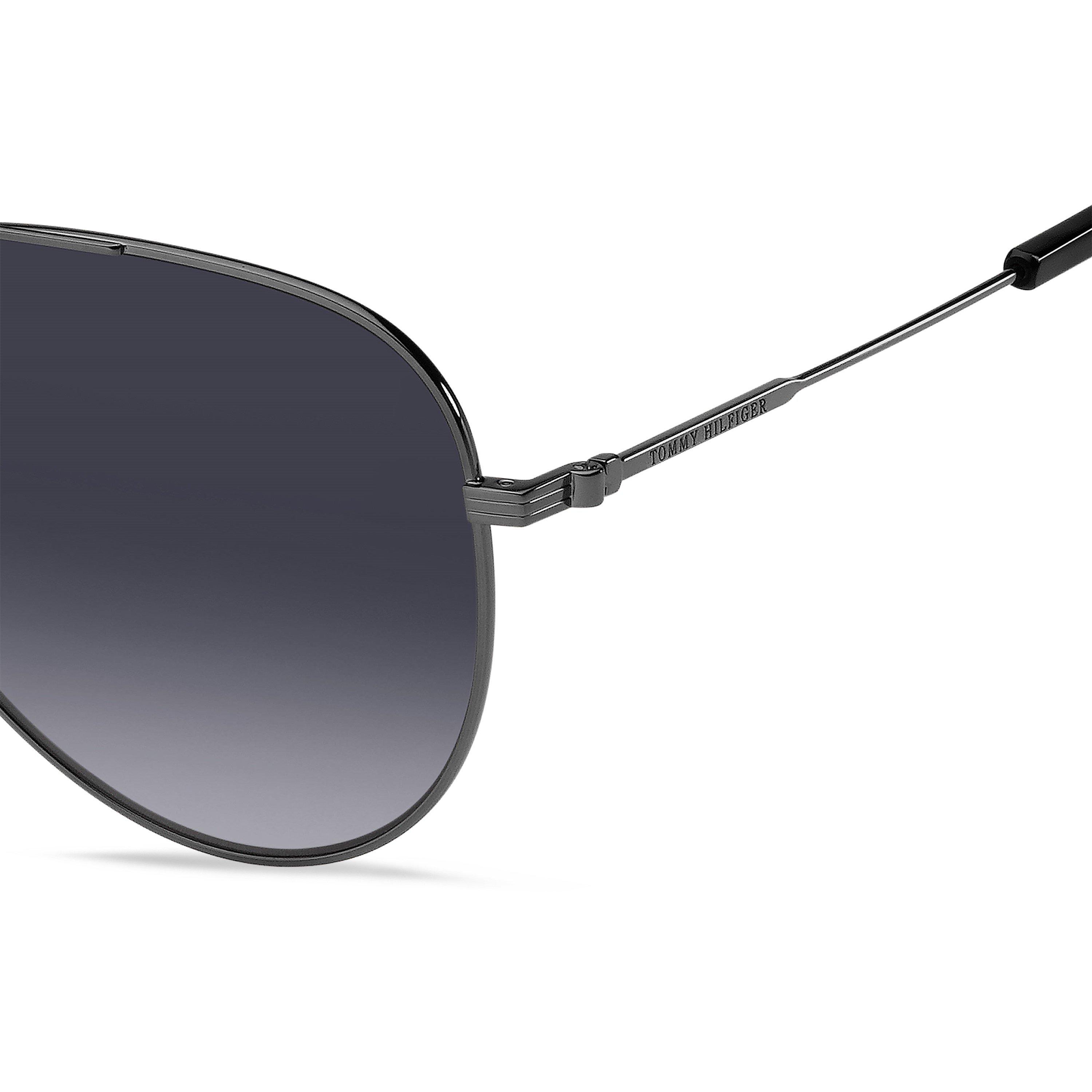 Dark Ruthenium - Tommy Hilfiger - Hil Sun Pilot Sungl Sn00 - 4