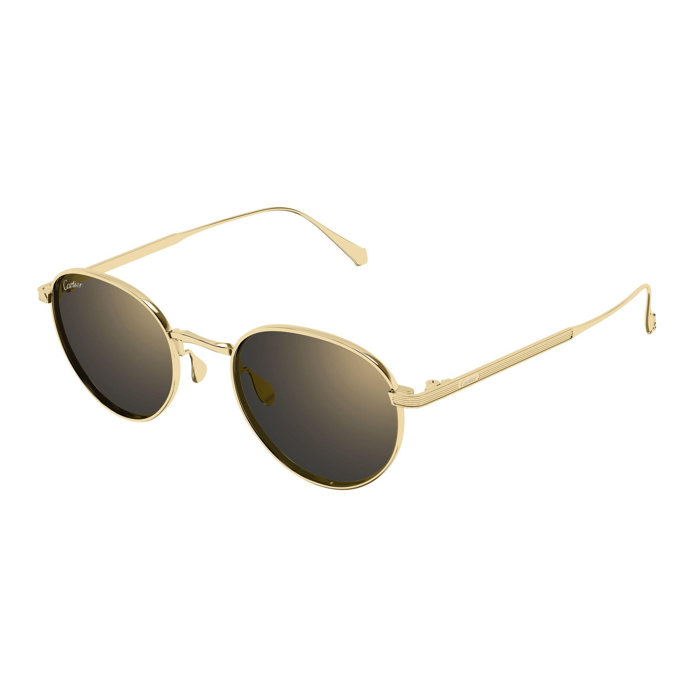Silver/Black - Cartier - Cartier Mens Panthos CT0626S Sunglasses - 1