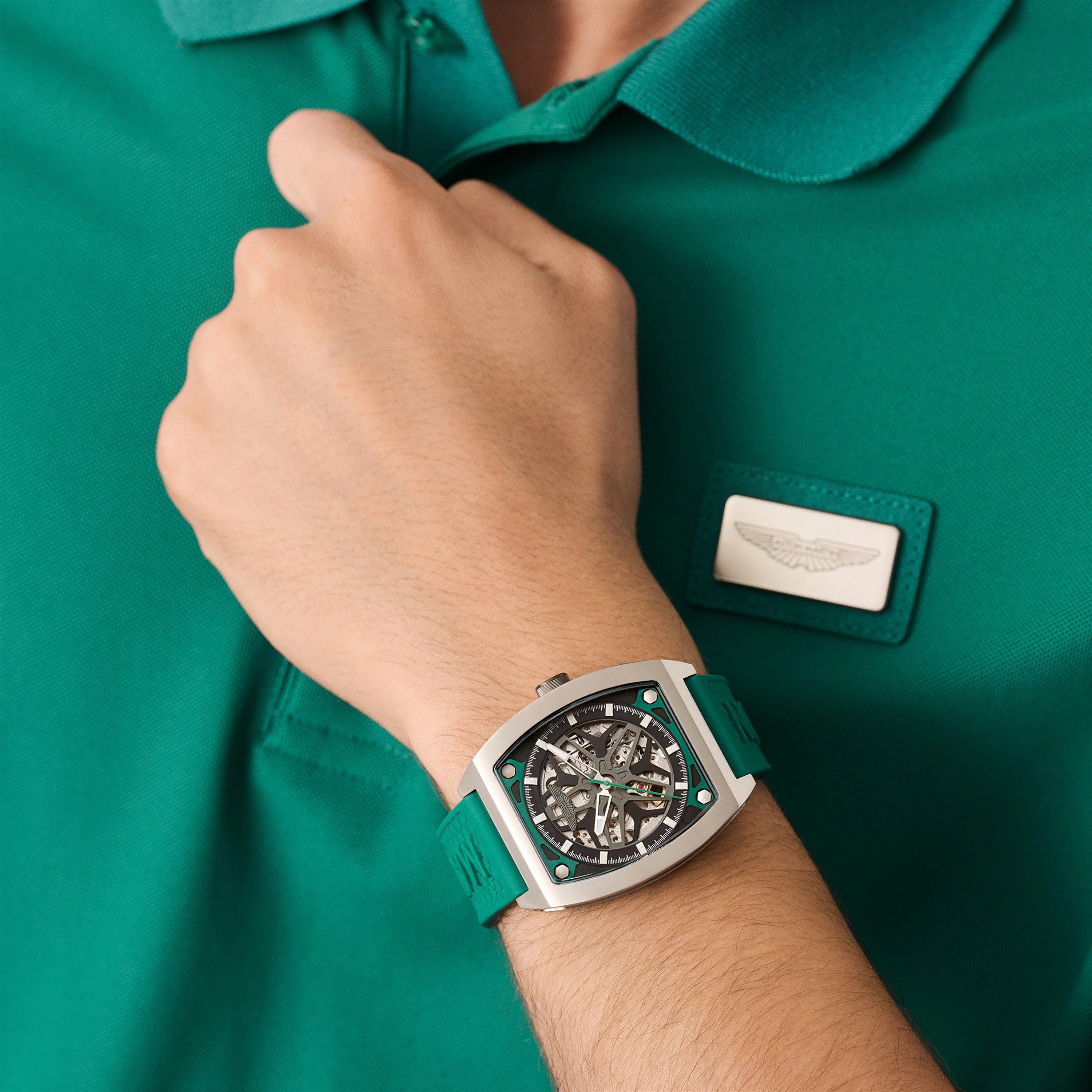 Green/Silver - Aston Martin - AMR Thrill Watch Sn64 - 2