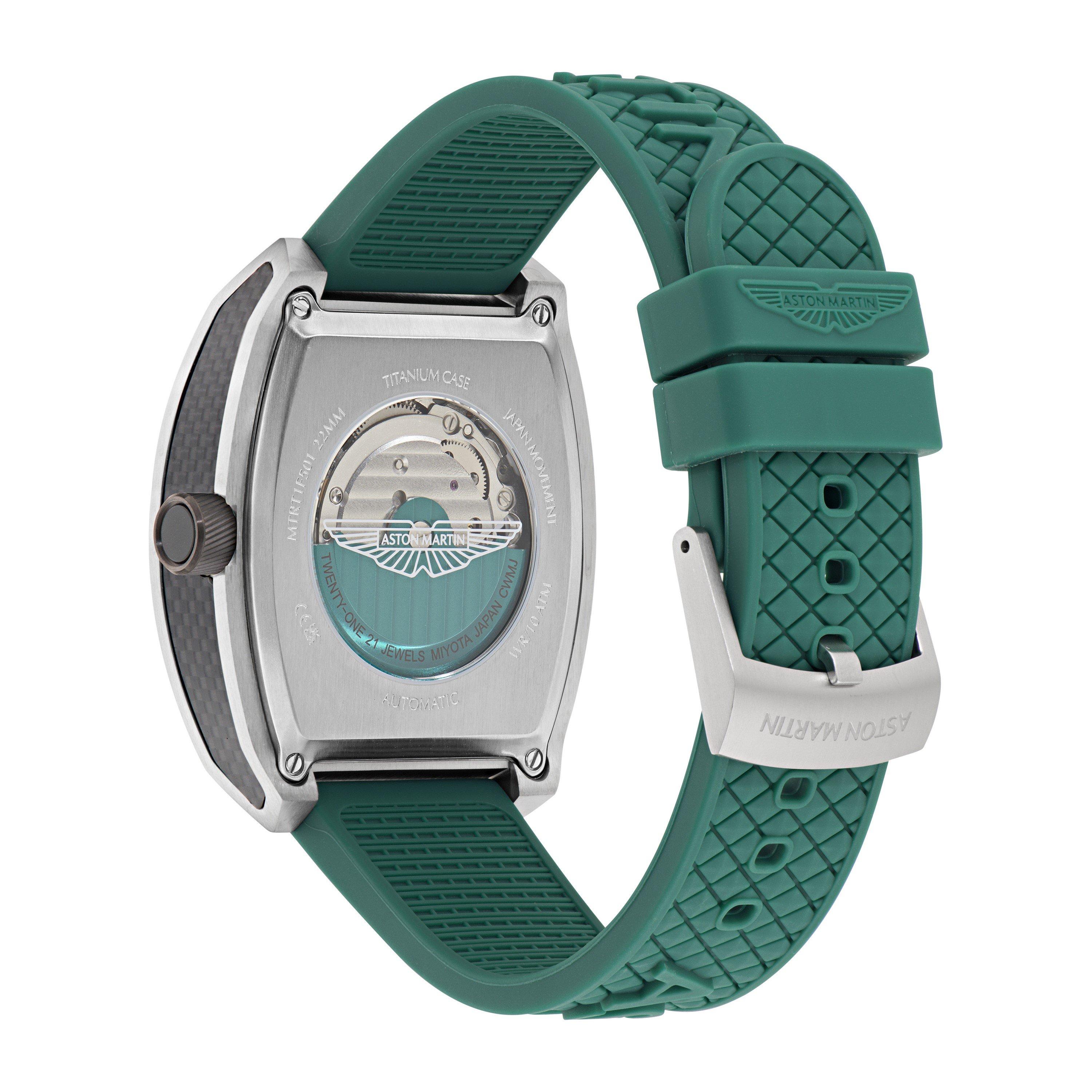 Green/Silver - Aston Martin - AMR Thrill Watch Sn64 - 4