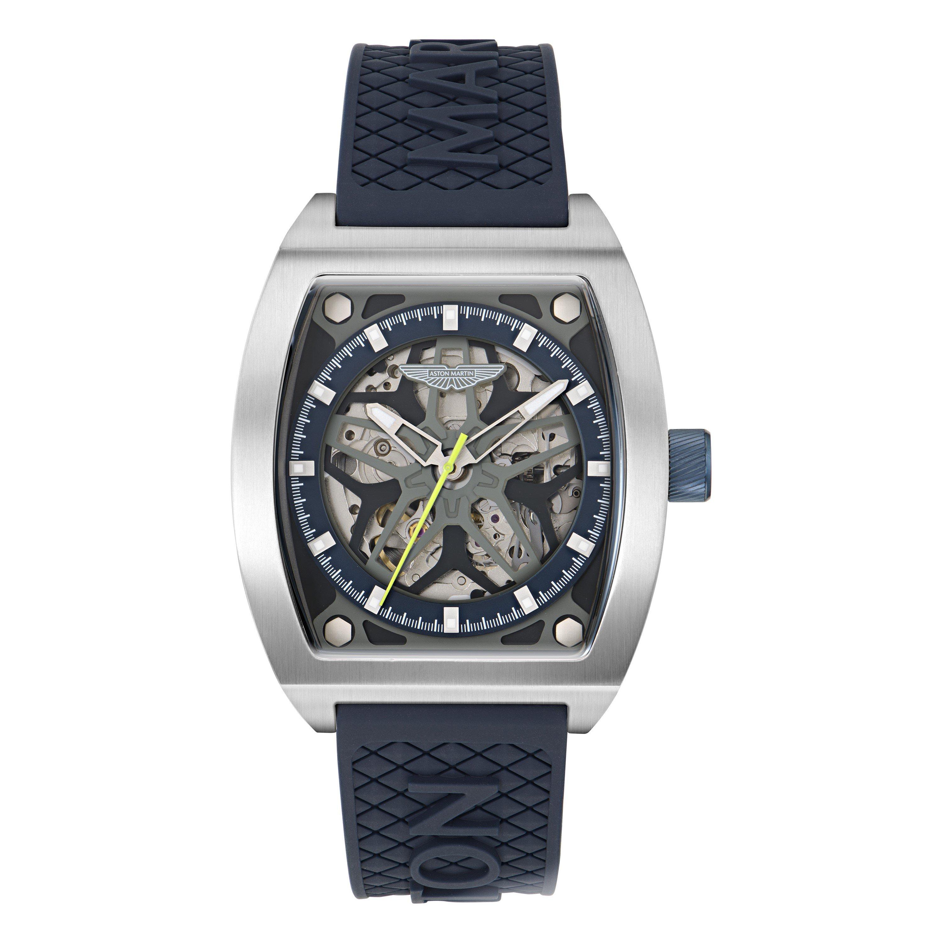 Aston Martin Men's Amr Thrill Watch Sn64 - Blue/Silver
