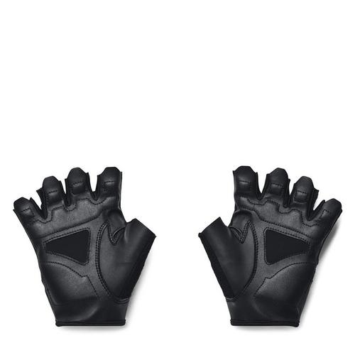 Blk/Pt Gray - Under Armour - Mens Training Gloves - 2