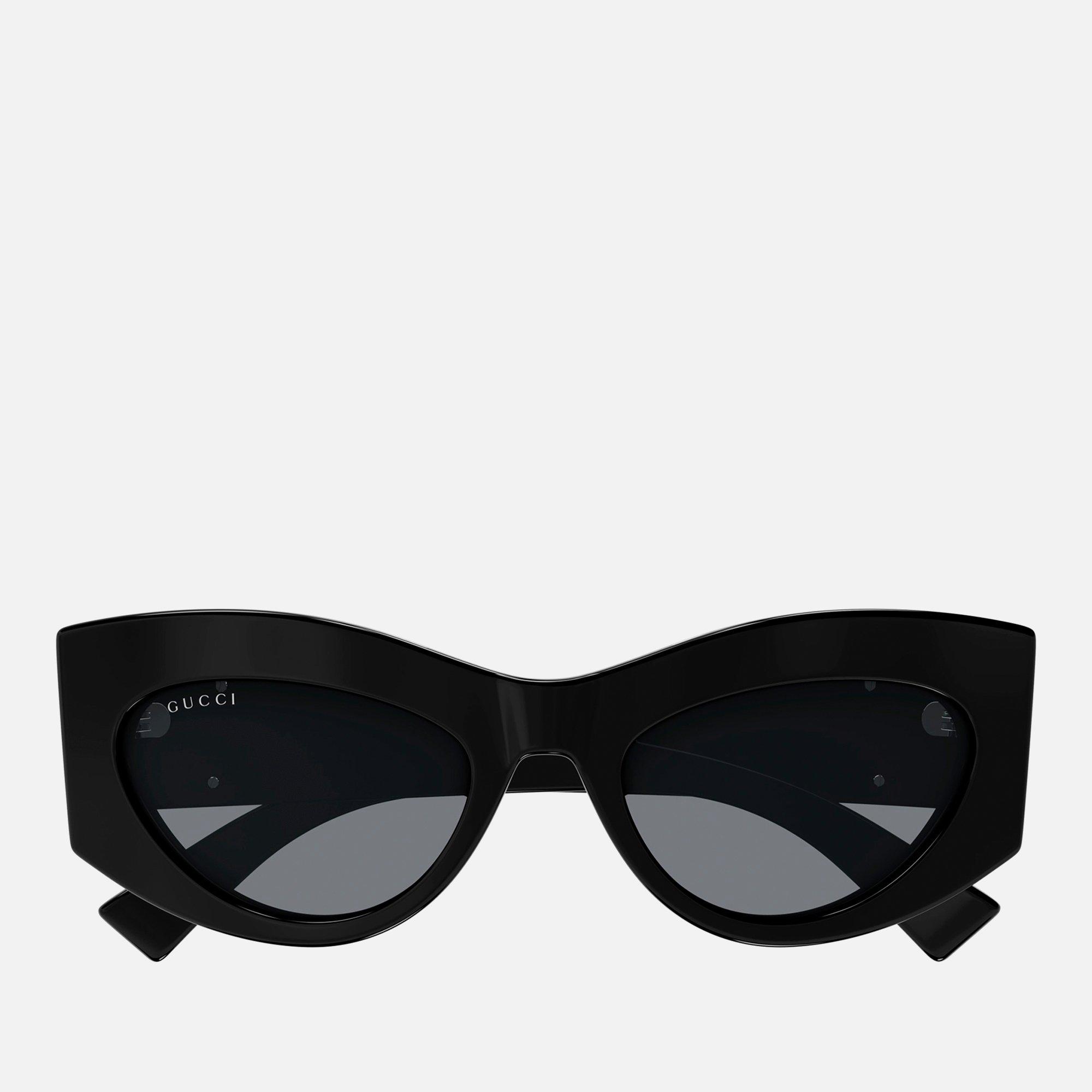  Black - Gucci - Women's Muse Cat Eye Sunglasses - 2