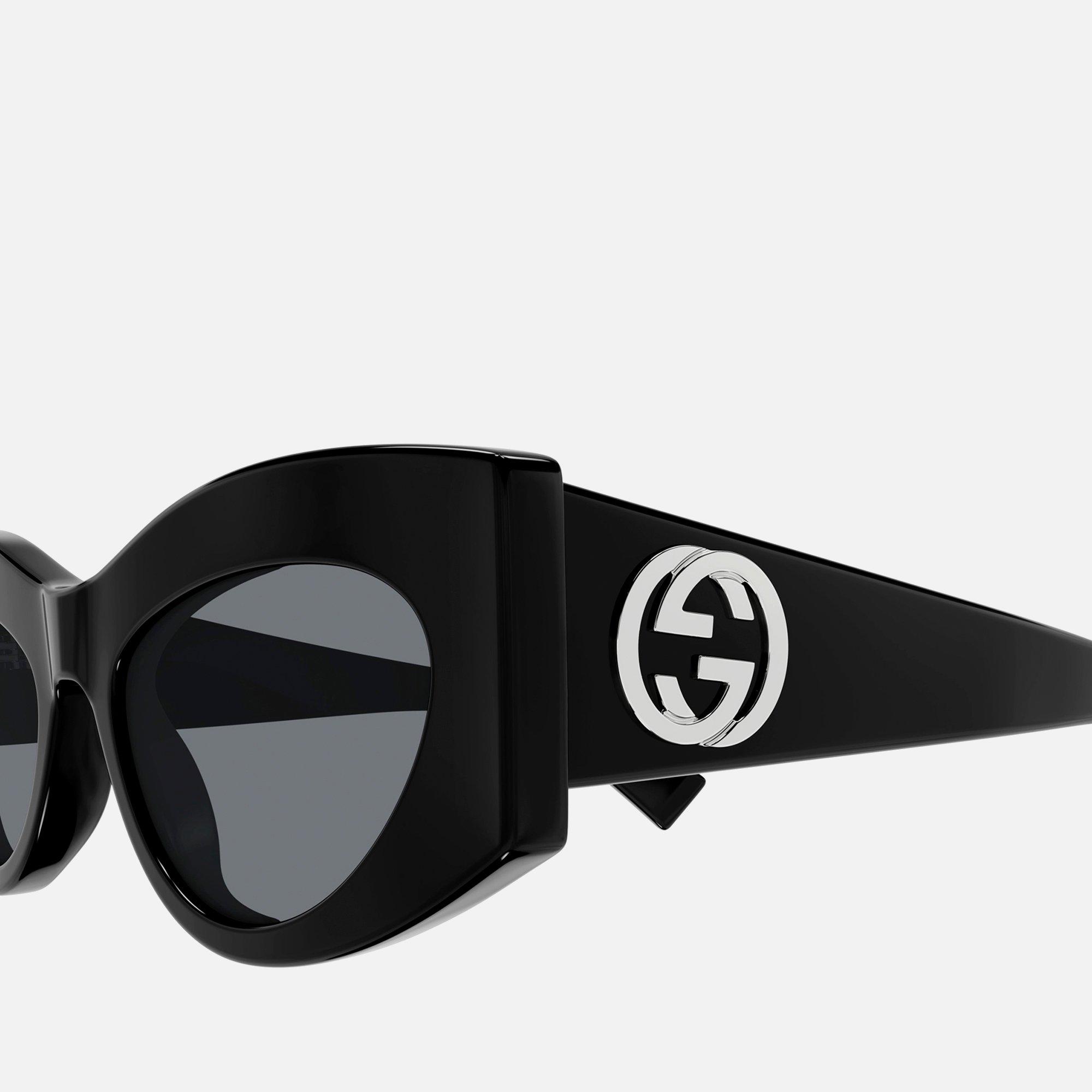  Black - Gucci - Women's Muse Cat Eye Sunglasses - 3