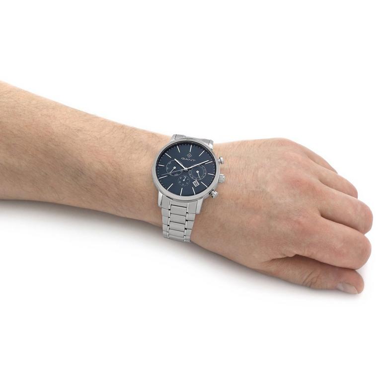 Argent/Bleu - Gant Watches - Livré dans les 1 à 3 jours hors jours fériés - 2