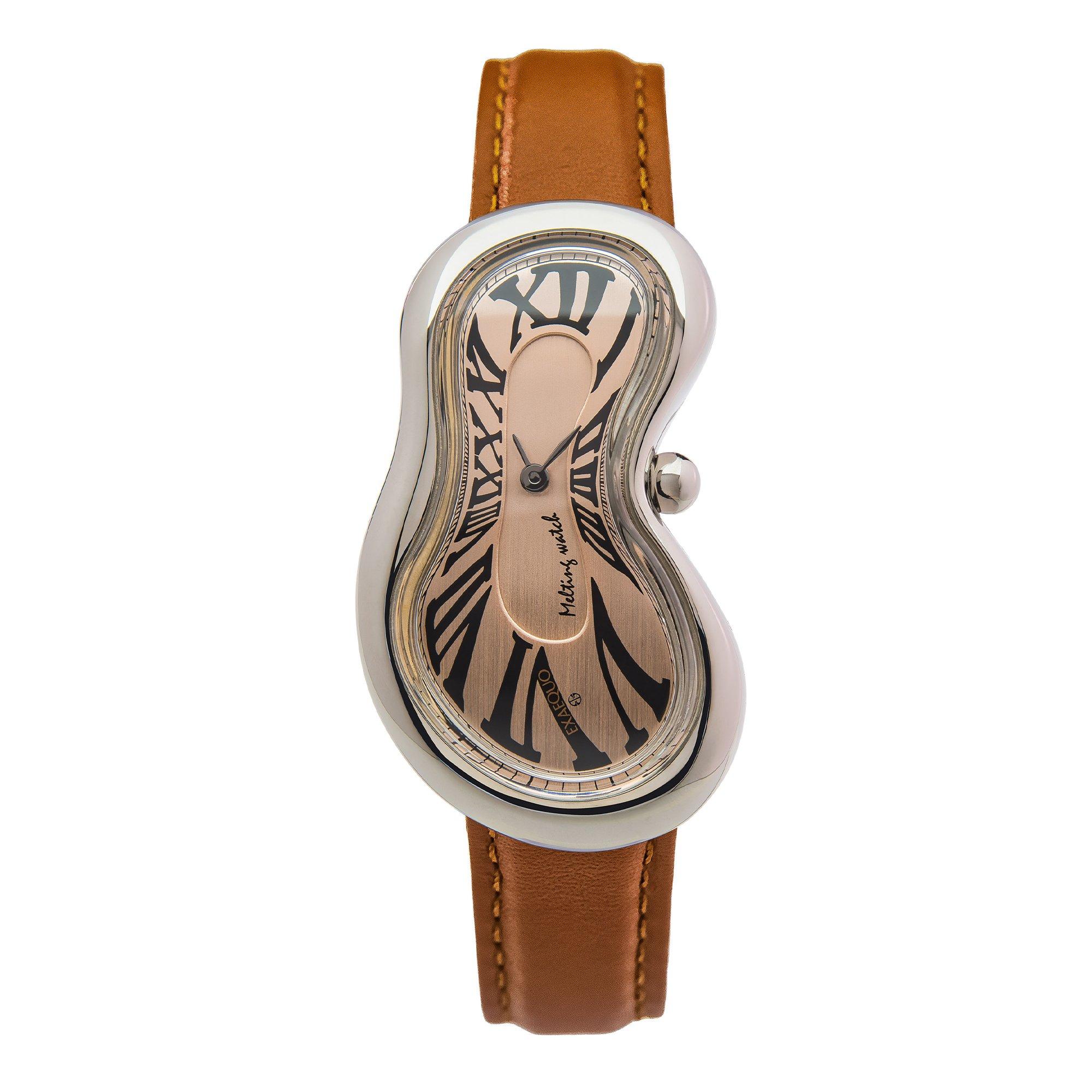 Exaequo  Melting Watch Analogue Quartz - Rose Dial