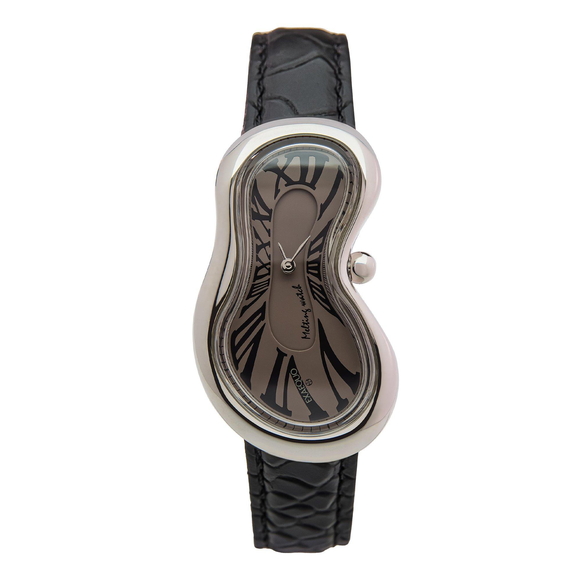 Exaequo  Melting Watch Analogue Quartz - Fume Dial