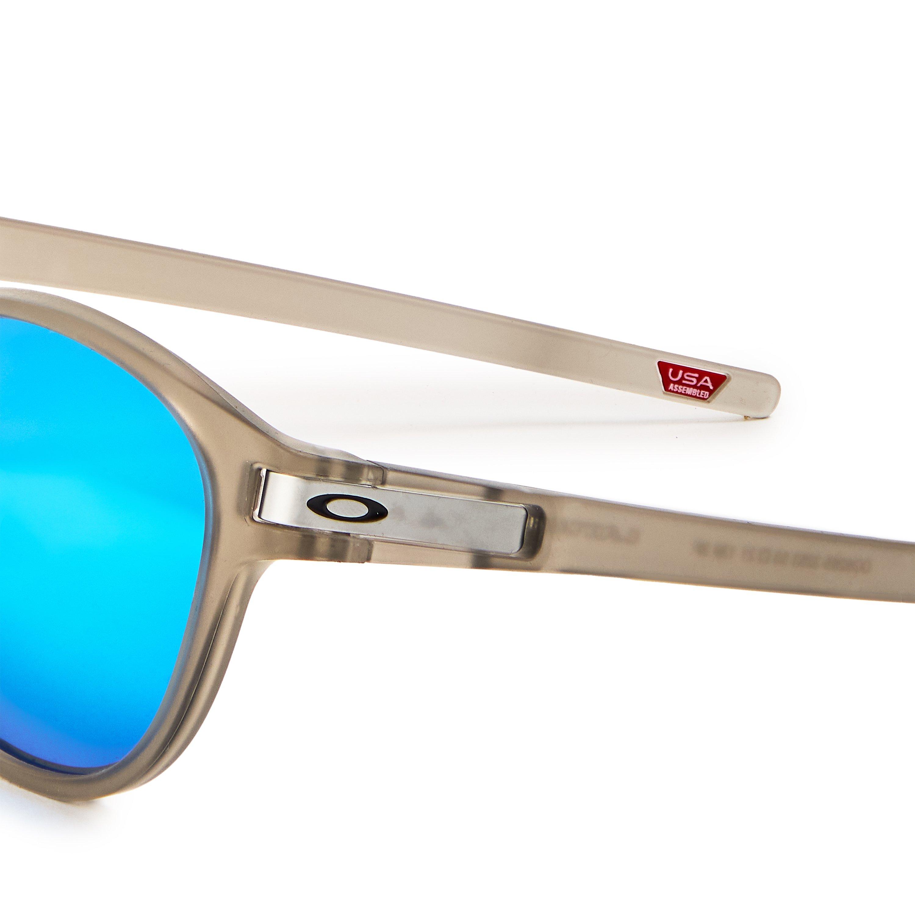 Matte Grey - Oakley - Men's Latch Round Sunglasses - 3