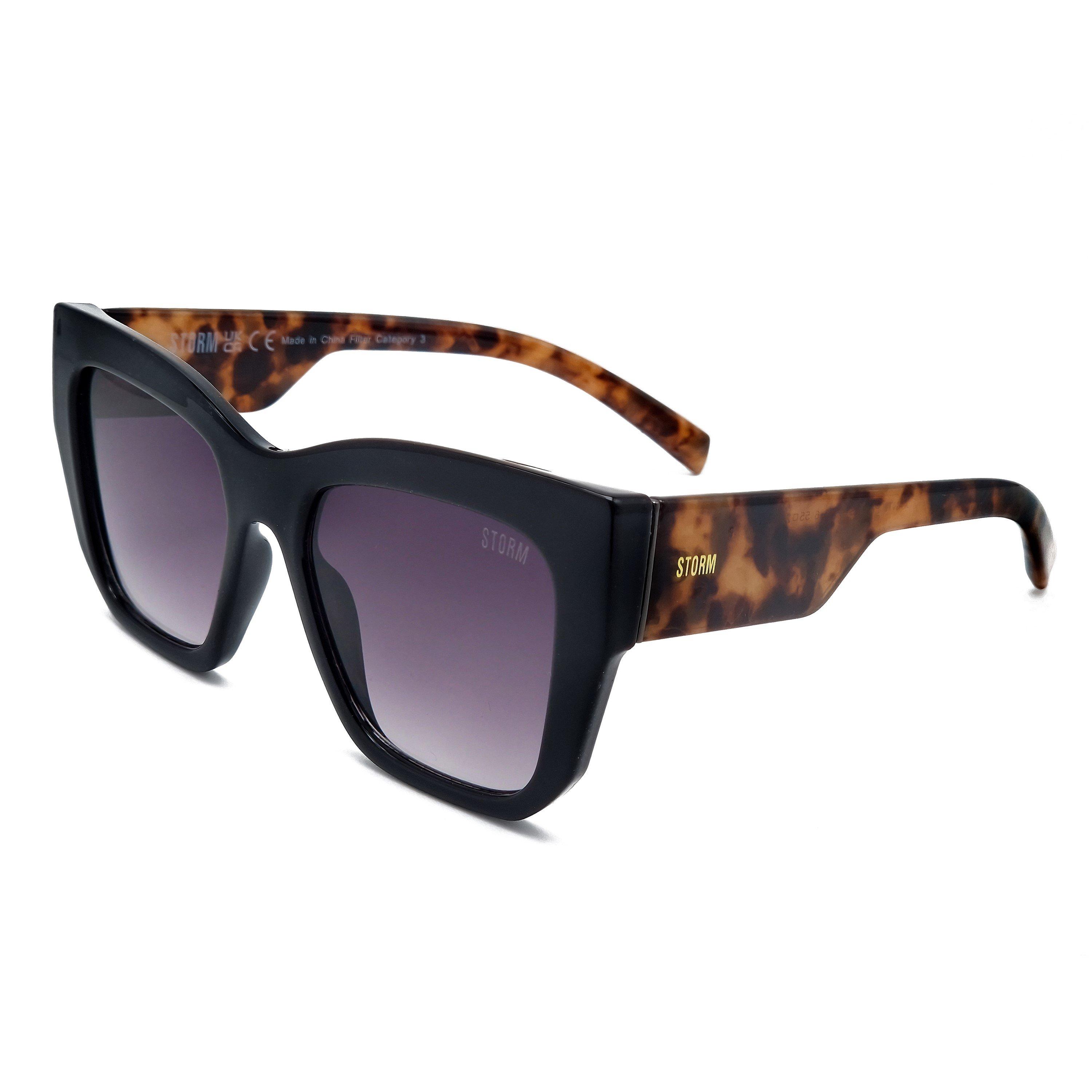 Schwarz - Storm - Women's Square Sunglasses - 1