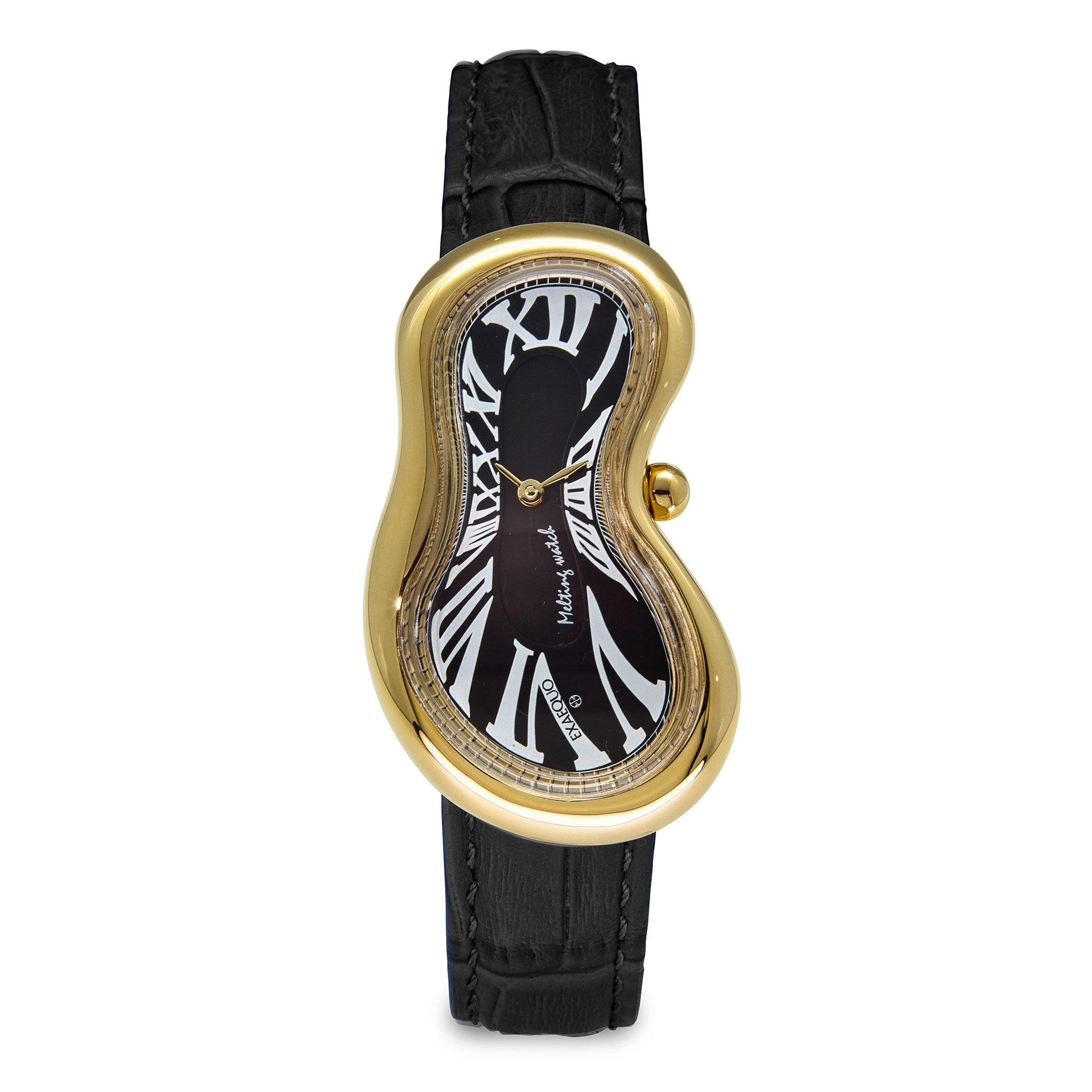 Quadrante Nero - Exaequo - Melting Quartz Analogue Watch