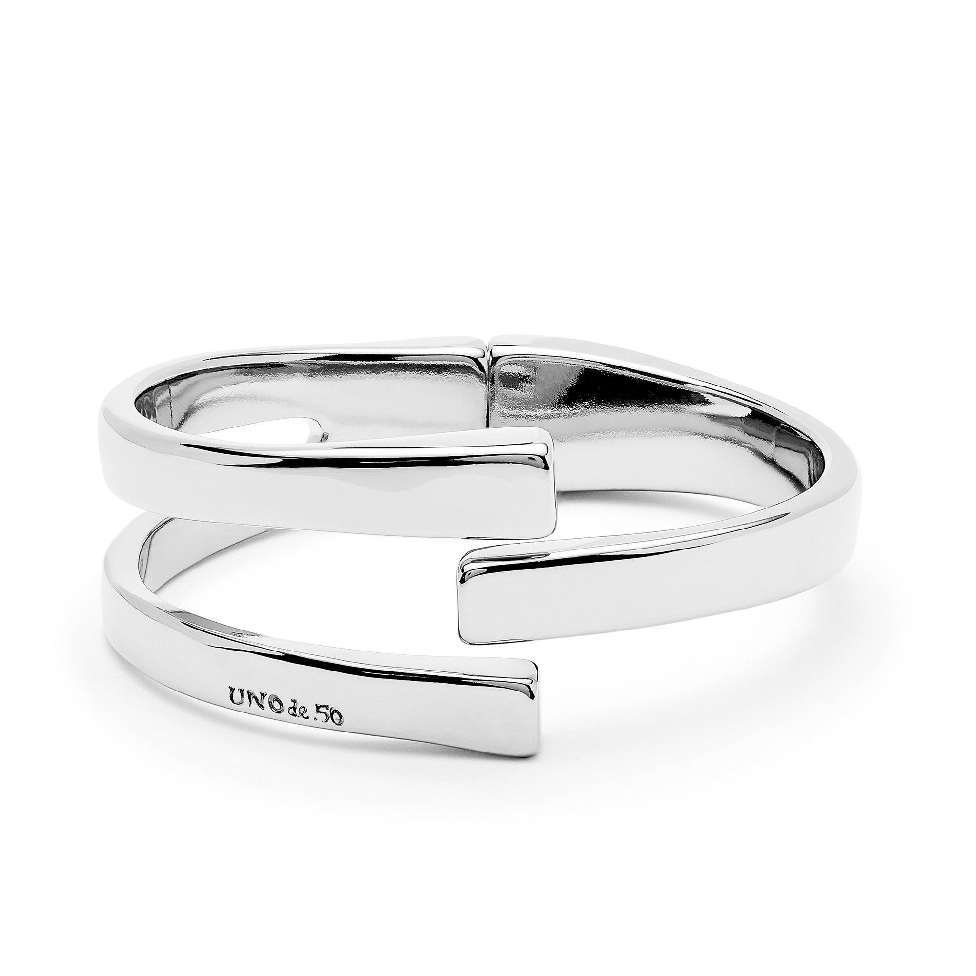 Uno De 50 Silver Ser Original Bangle Bracelet 17.5Cm - Image 3