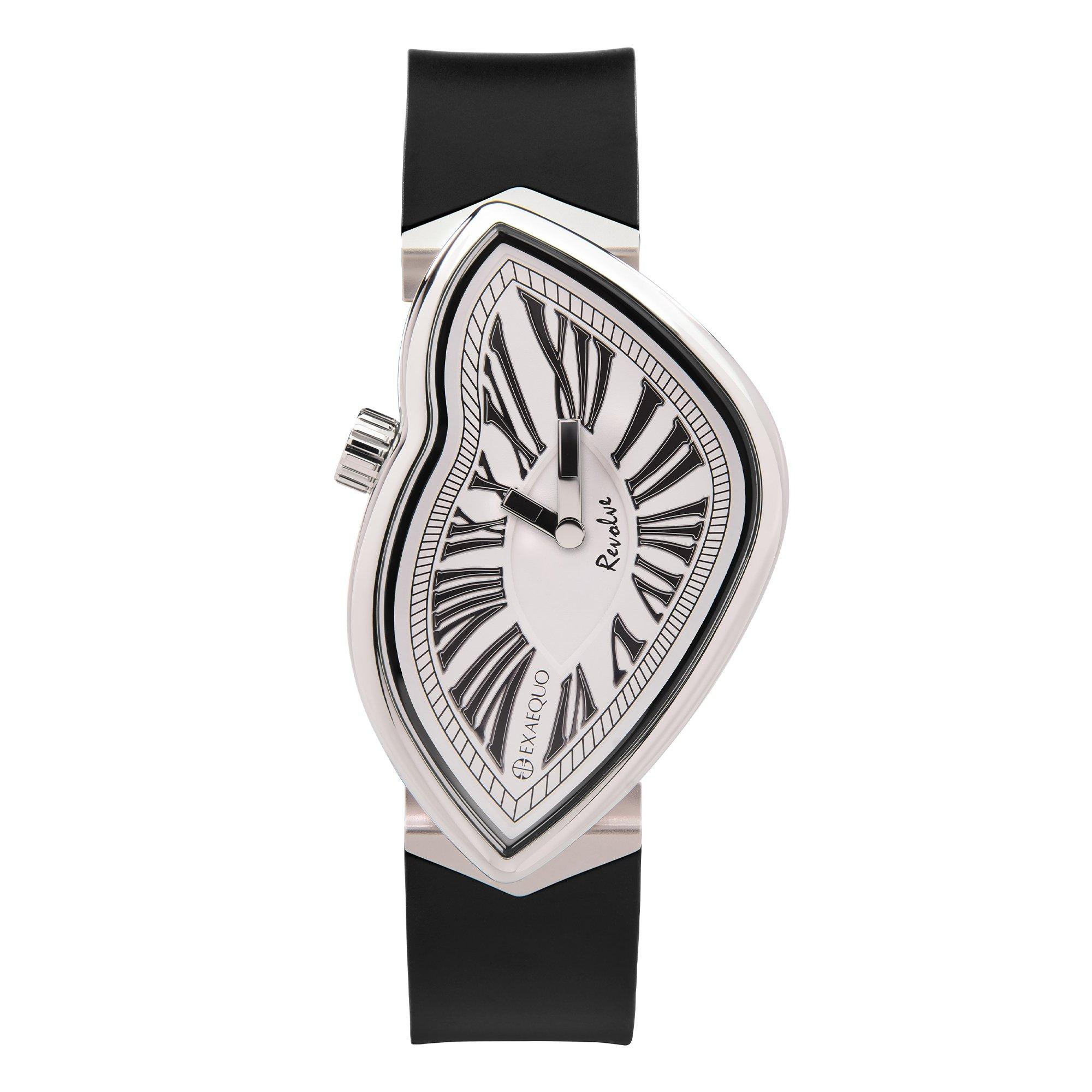 Exaequo Revolve Quartz Analogue Watch - White Dial