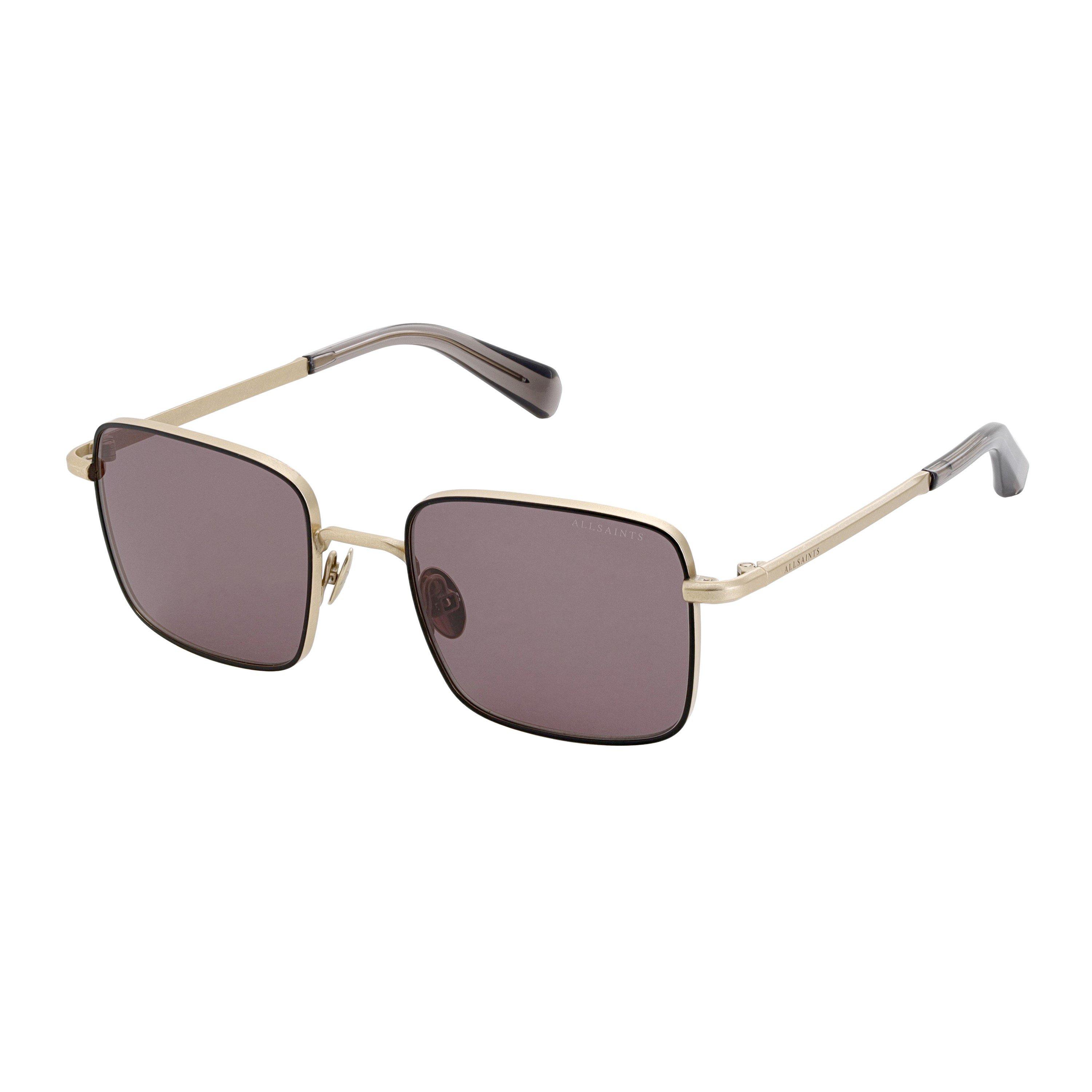 Gold/Black Rim - AllSaints - Men's Square Sunglasses - 2